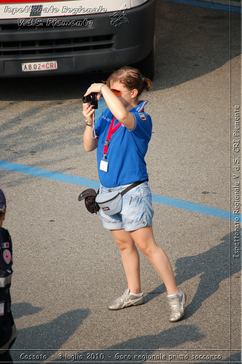 Cossato - 3 luglio 2010 - Gara regionale primo soccorso -  Croce Rossa Italiana - Ispettorato Regionale Volontari del Soccorso Piemonte