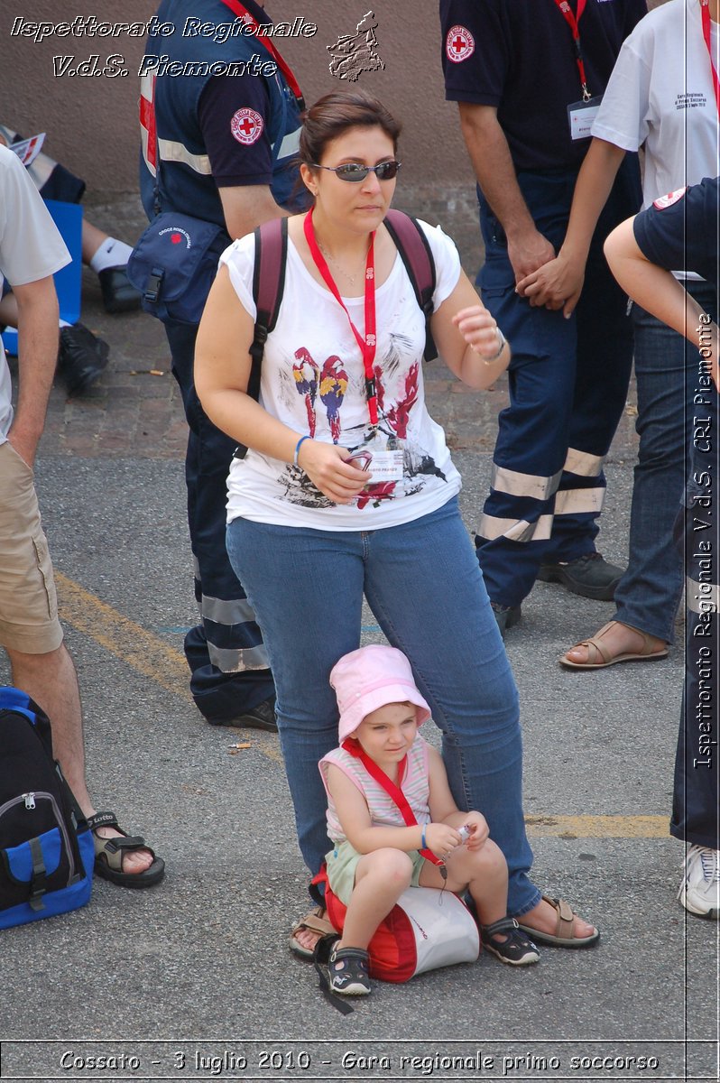 Cossato - 3 luglio 2010 - Gara regionale primo soccorso -  Croce Rossa Italiana - Ispettorato Regionale Volontari del Soccorso Piemonte