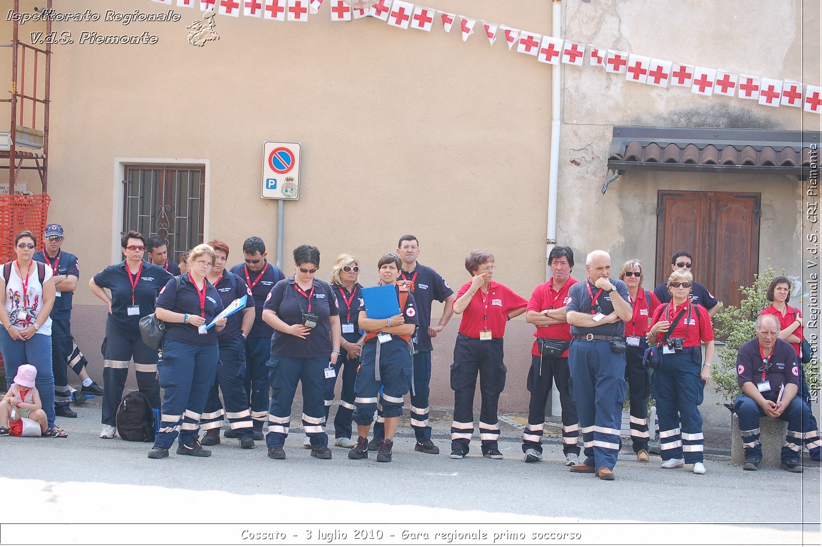 Cossato - 3 luglio 2010 - Gara regionale primo soccorso -  Croce Rossa Italiana - Ispettorato Regionale Volontari del Soccorso Piemonte