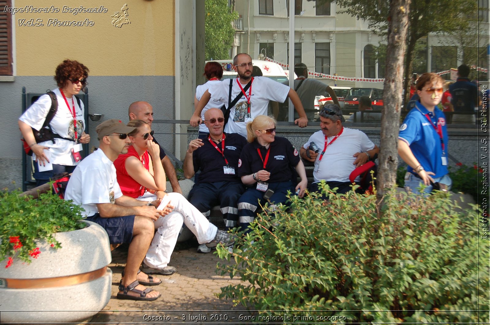 Cossato - 3 luglio 2010 - Gara regionale primo soccorso -  Croce Rossa Italiana - Ispettorato Regionale Volontari del Soccorso Piemonte