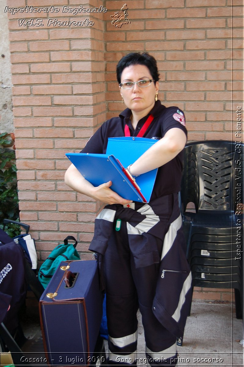 Cossato - 3 luglio 2010 - Gara regionale primo soccorso -  Croce Rossa Italiana - Ispettorato Regionale Volontari del Soccorso Piemonte