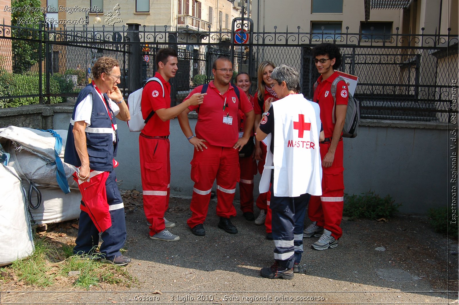 Cossato - 3 luglio 2010 - Gara regionale primo soccorso -  Croce Rossa Italiana - Ispettorato Regionale Volontari del Soccorso Piemonte