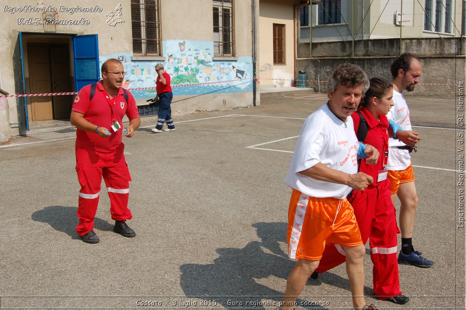 Cossato - 3 luglio 2010 - Gara regionale primo soccorso -  Croce Rossa Italiana - Ispettorato Regionale Volontari del Soccorso Piemonte