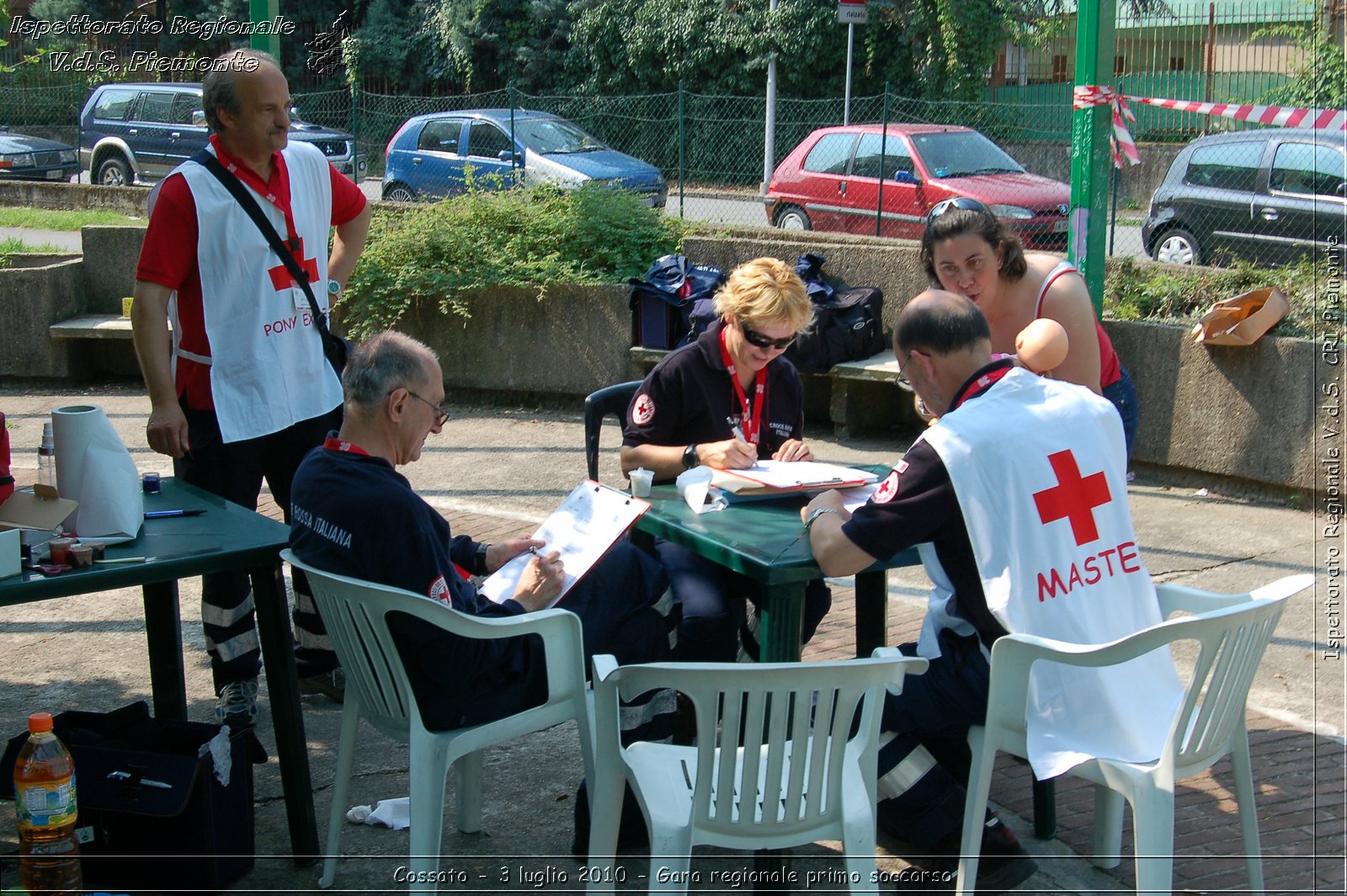 Cossato - 3 luglio 2010 - Gara regionale primo soccorso -  Croce Rossa Italiana - Ispettorato Regionale Volontari del Soccorso Piemonte