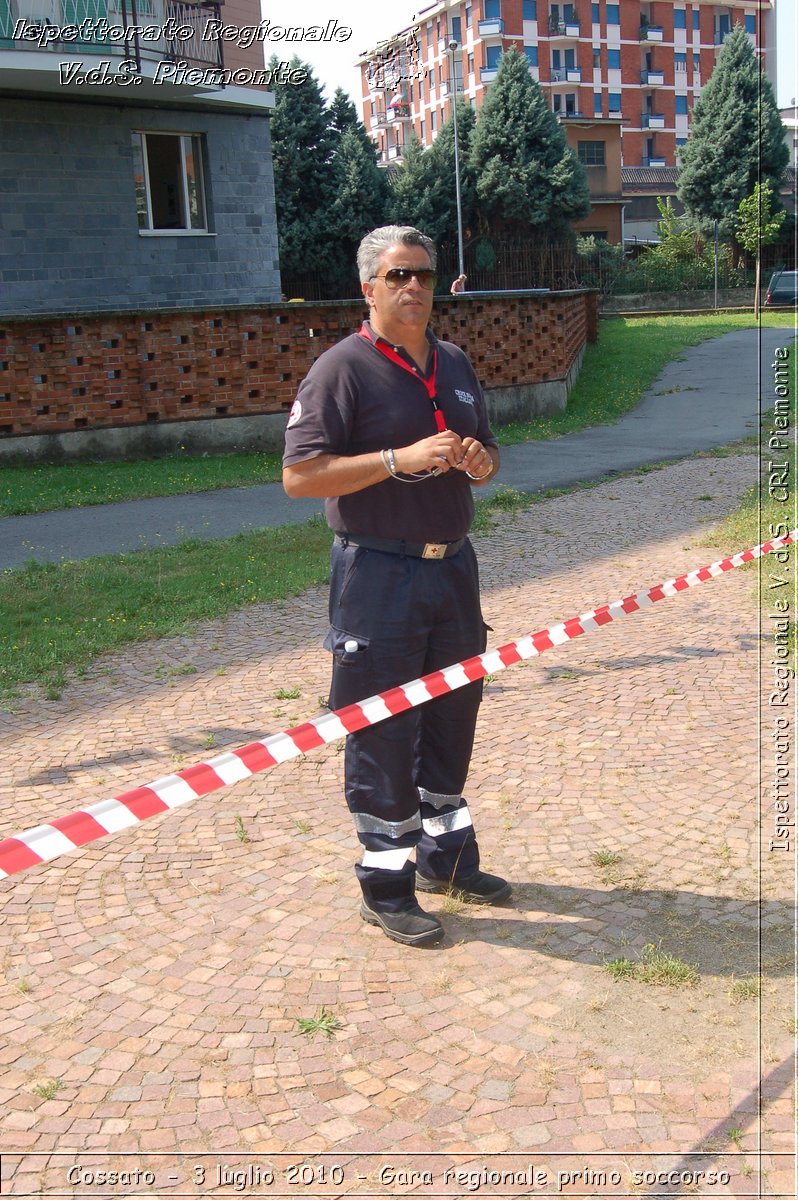 Cossato - 3 luglio 2010 - Gara regionale primo soccorso -  Croce Rossa Italiana - Ispettorato Regionale Volontari del Soccorso Piemonte