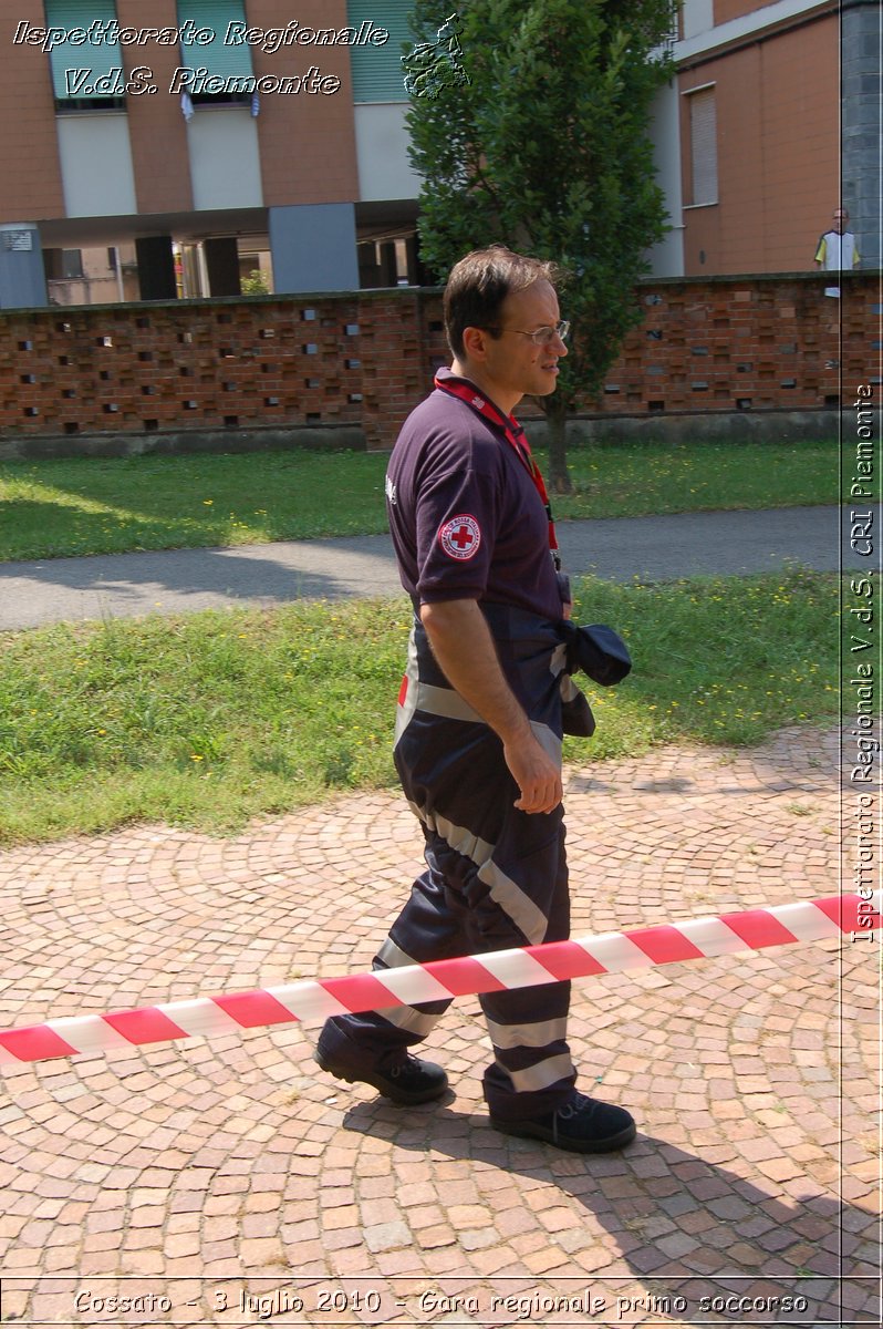 Cossato - 3 luglio 2010 - Gara regionale primo soccorso -  Croce Rossa Italiana - Ispettorato Regionale Volontari del Soccorso Piemonte