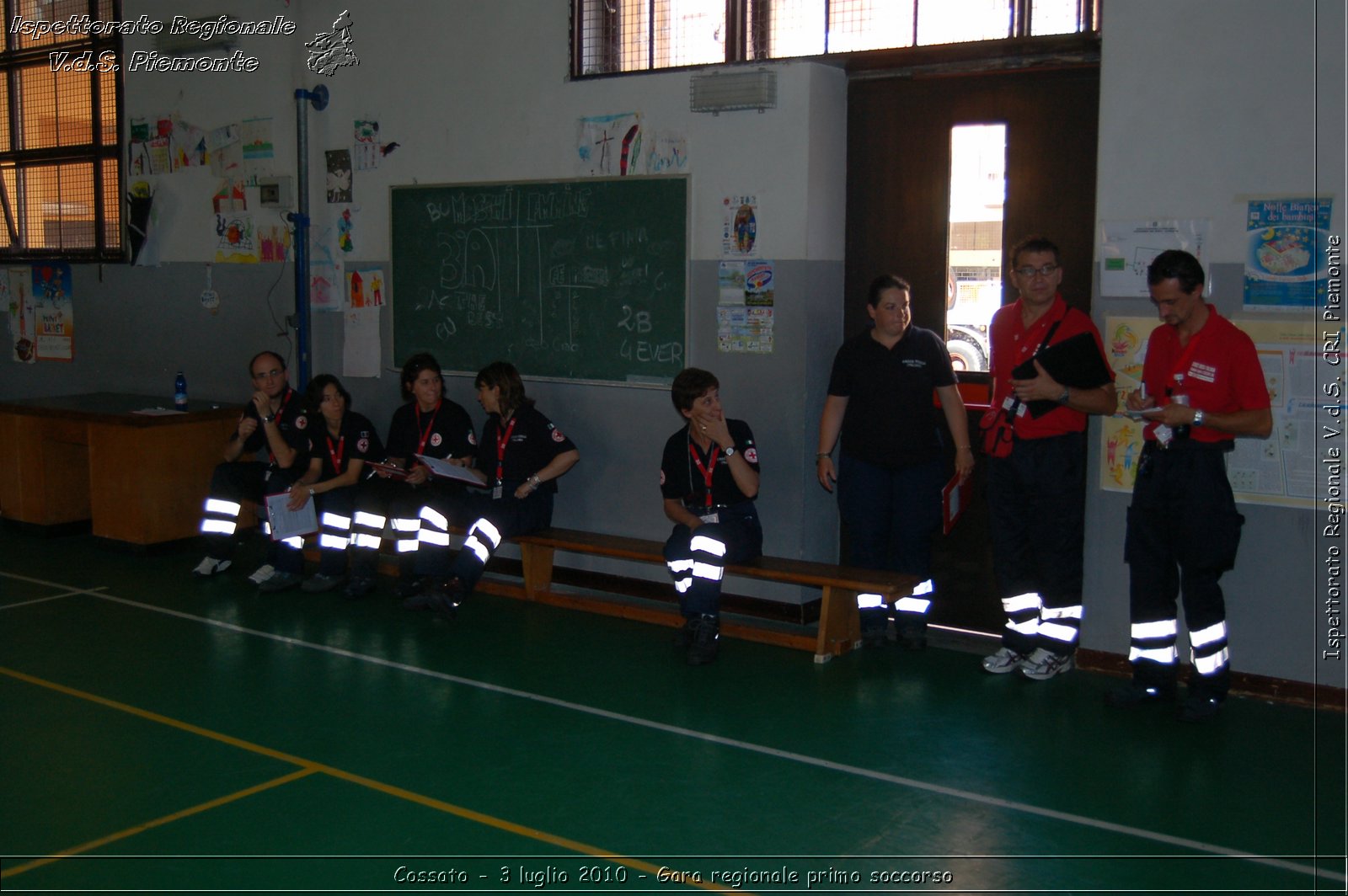 Cossato - 3 luglio 2010 - Gara regionale primo soccorso -  Croce Rossa Italiana - Ispettorato Regionale Volontari del Soccorso Piemonte