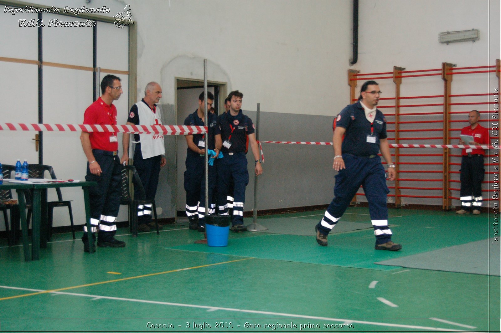 Cossato - 3 luglio 2010 - Gara regionale primo soccorso -  Croce Rossa Italiana - Ispettorato Regionale Volontari del Soccorso Piemonte