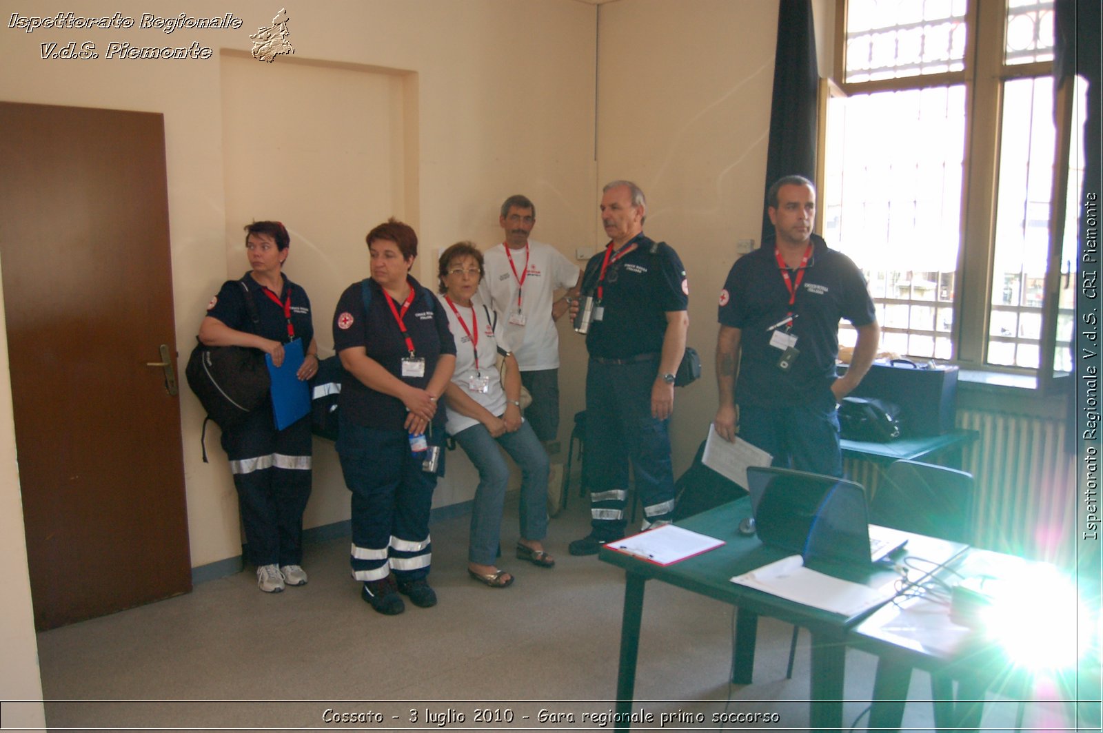 Cossato - 3 luglio 2010 - Gara regionale primo soccorso -  Croce Rossa Italiana - Ispettorato Regionale Volontari del Soccorso Piemonte