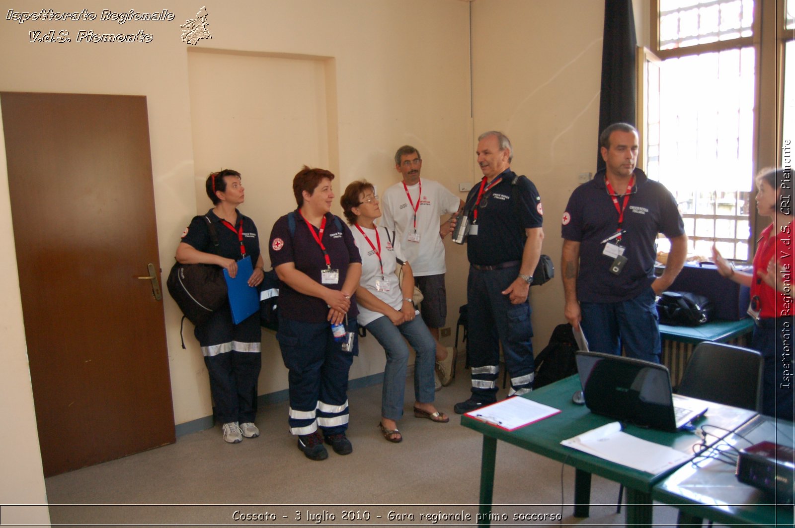 Cossato - 3 luglio 2010 - Gara regionale primo soccorso -  Croce Rossa Italiana - Ispettorato Regionale Volontari del Soccorso Piemonte