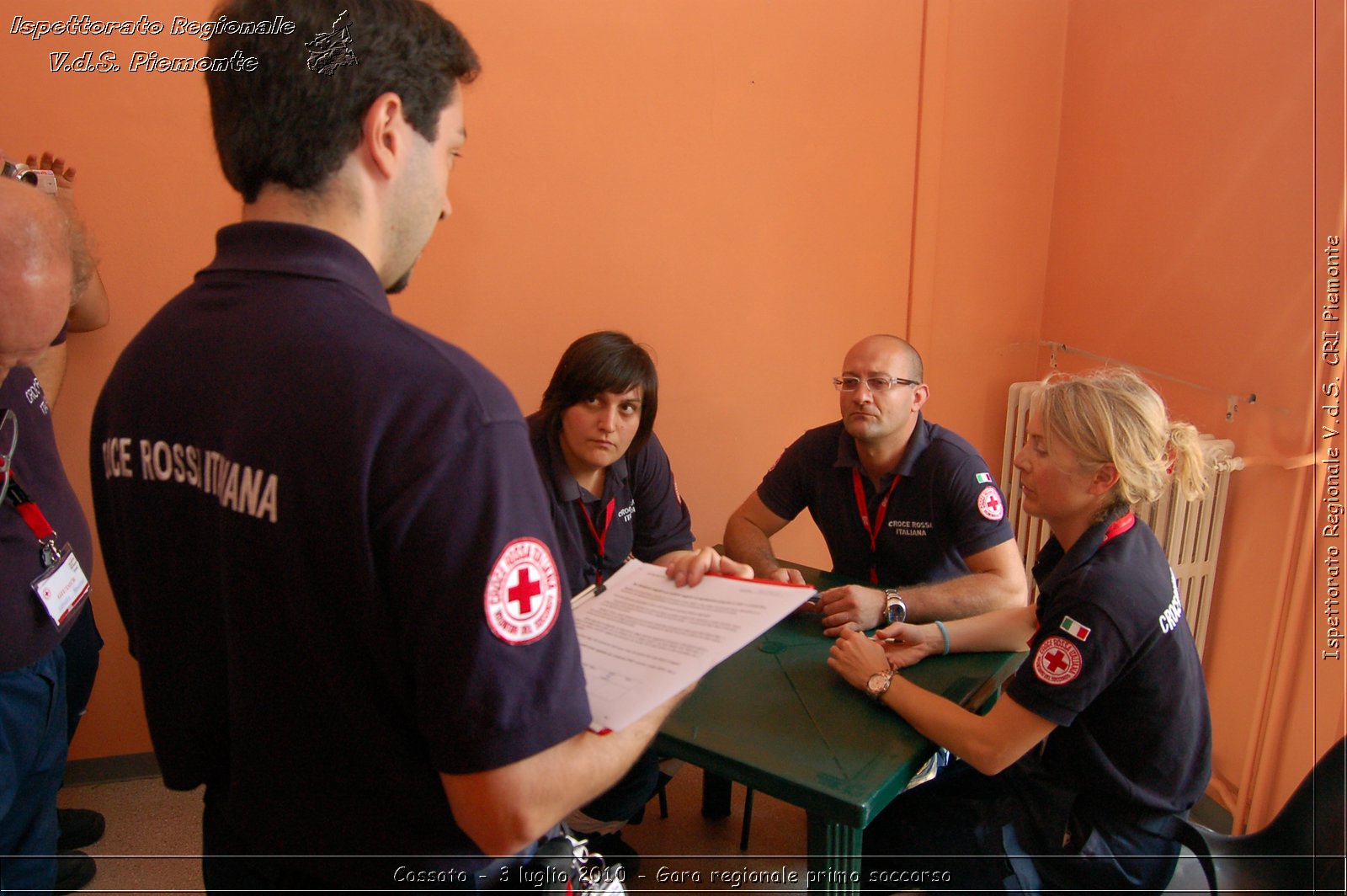 Cossato - 3 luglio 2010 - Gara regionale primo soccorso -  Croce Rossa Italiana - Ispettorato Regionale Volontari del Soccorso Piemonte