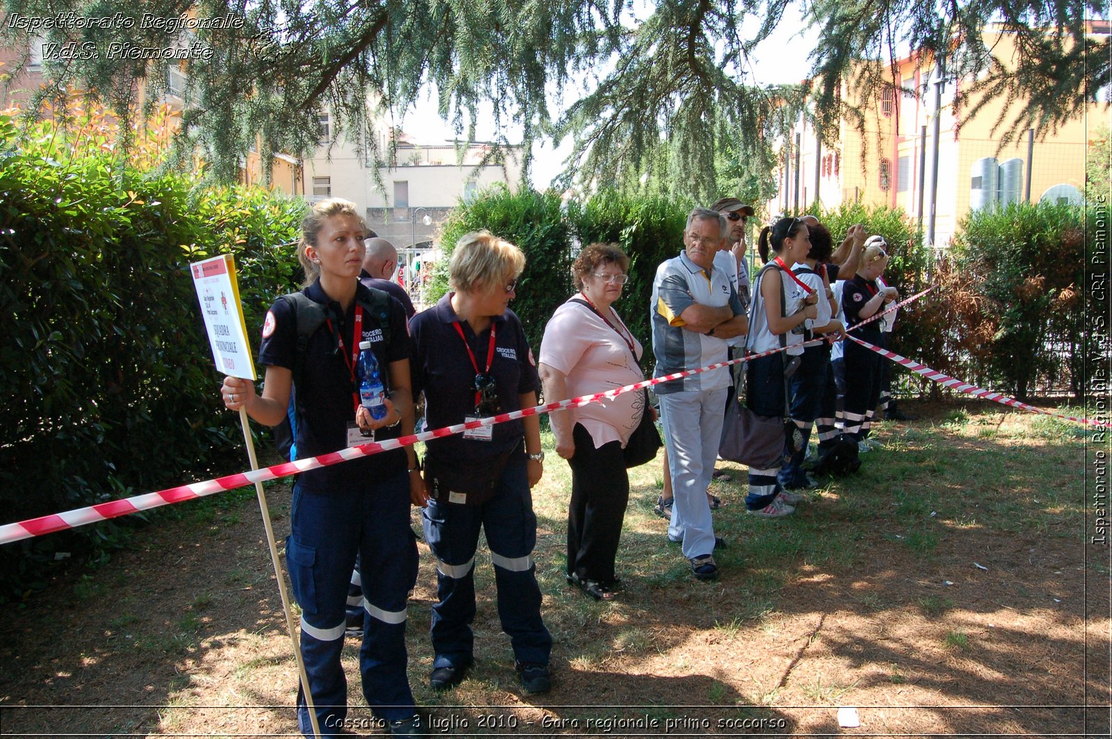 Cossato - 3 luglio 2010 - Gara regionale primo soccorso -  Croce Rossa Italiana - Ispettorato Regionale Volontari del Soccorso Piemonte