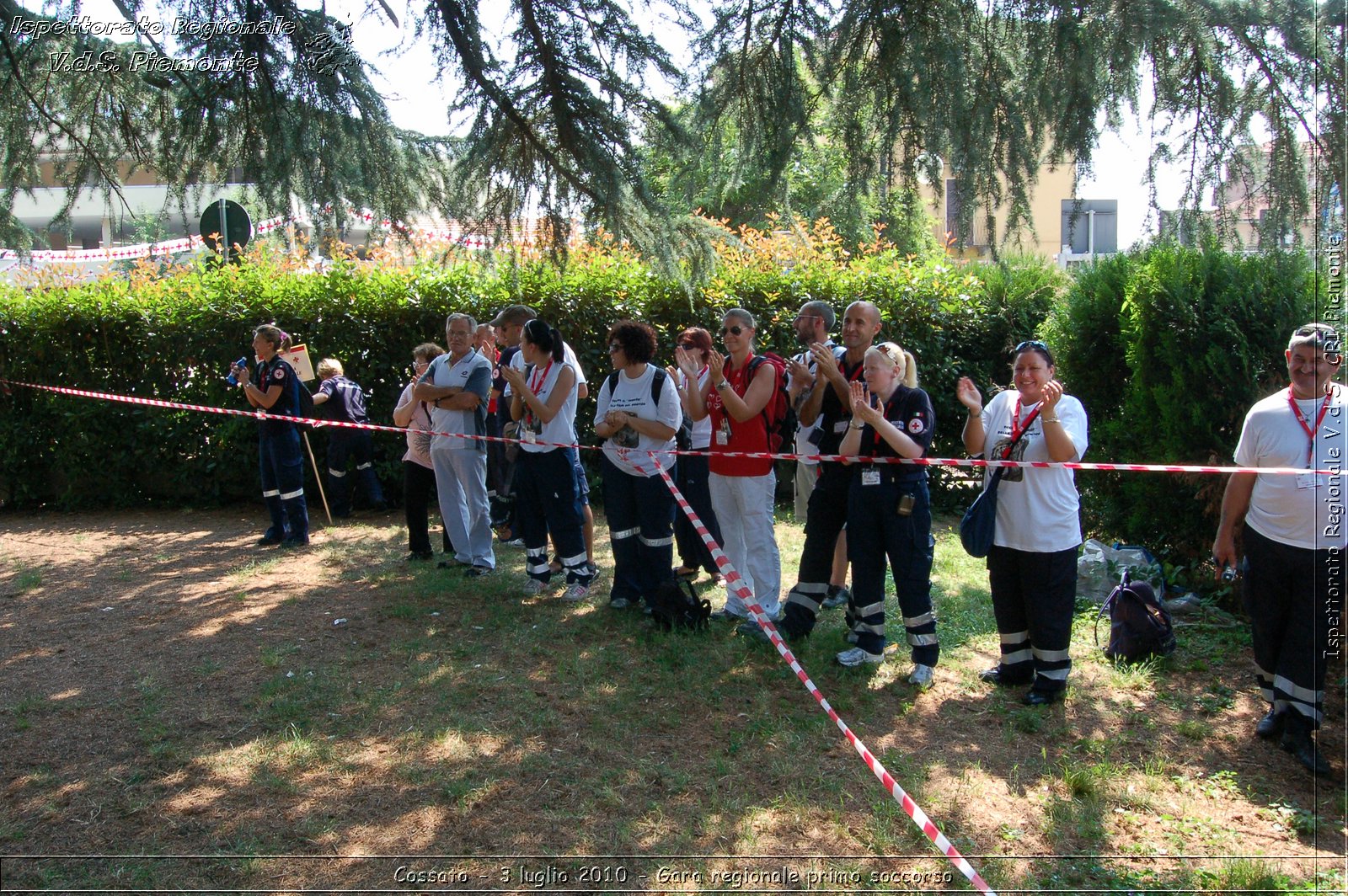 Cossato - 3 luglio 2010 - Gara regionale primo soccorso -  Croce Rossa Italiana - Ispettorato Regionale Volontari del Soccorso Piemonte