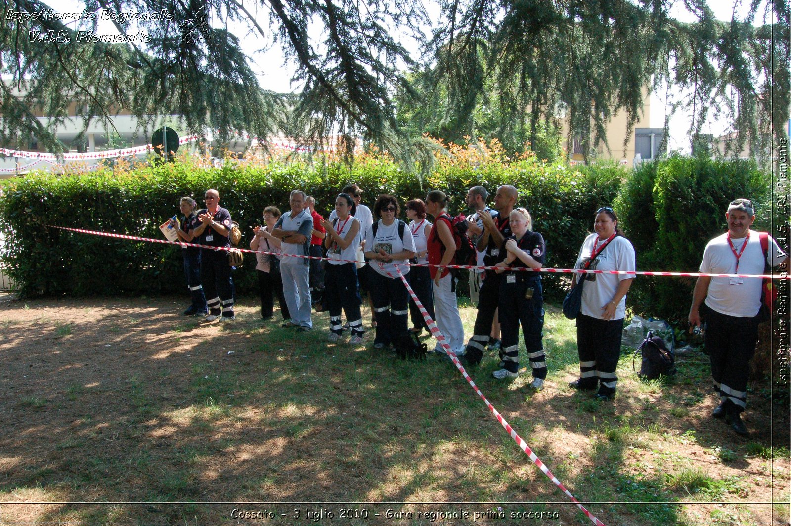 Cossato - 3 luglio 2010 - Gara regionale primo soccorso -  Croce Rossa Italiana - Ispettorato Regionale Volontari del Soccorso Piemonte