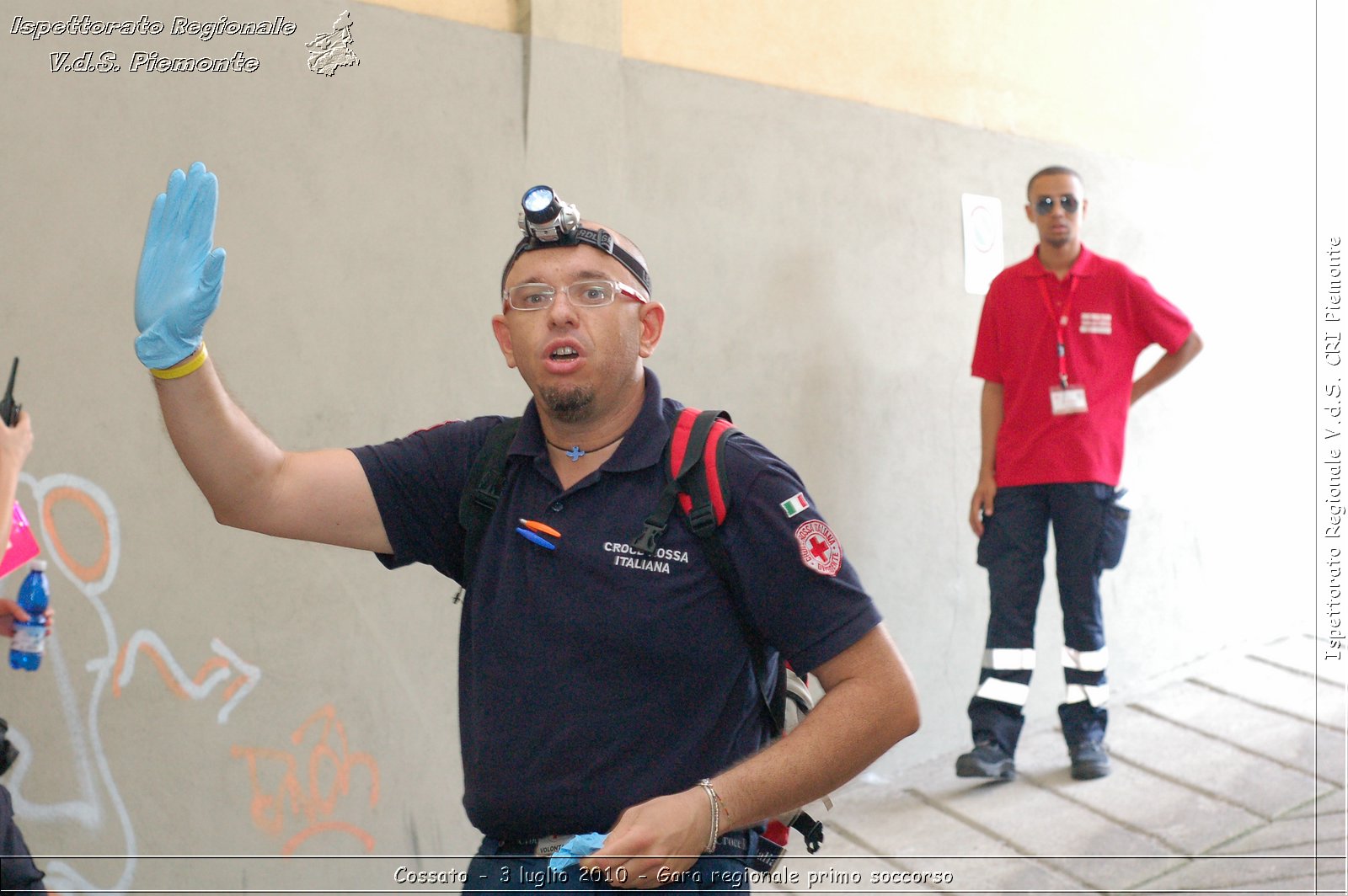 Cossato - 3 luglio 2010 - Gara regionale primo soccorso -  Croce Rossa Italiana - Ispettorato Regionale Volontari del Soccorso Piemonte