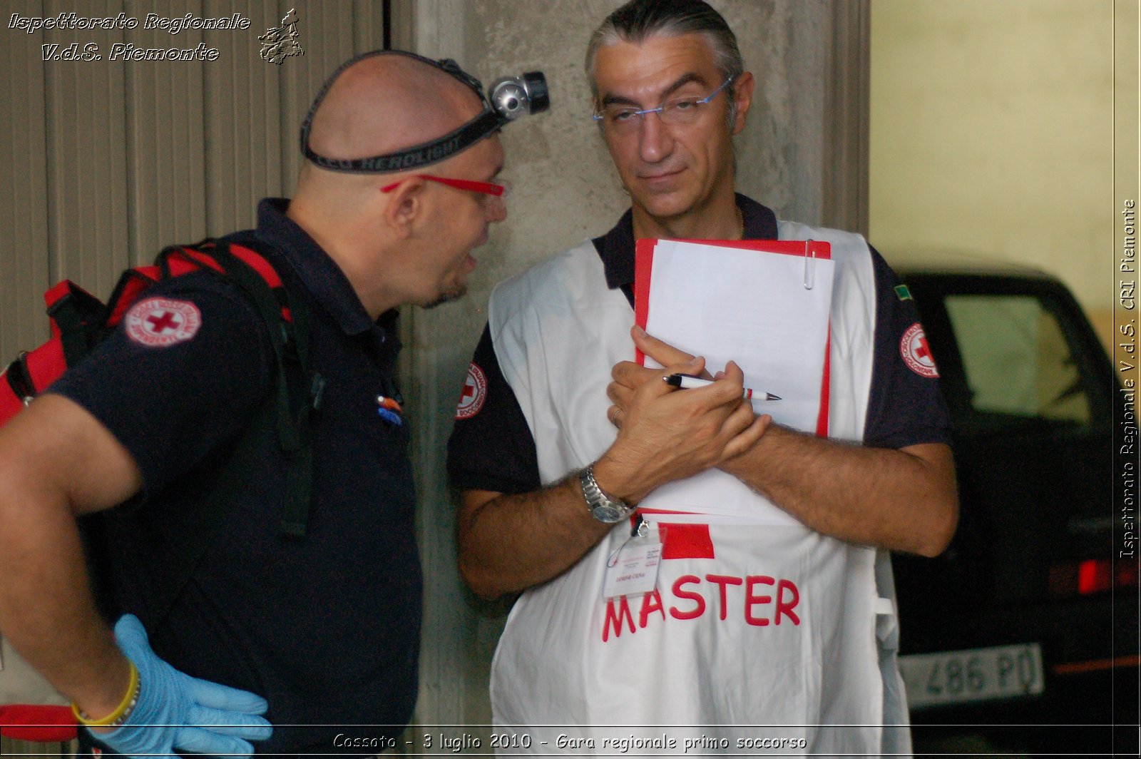 Cossato - 3 luglio 2010 - Gara regionale primo soccorso -  Croce Rossa Italiana - Ispettorato Regionale Volontari del Soccorso Piemonte