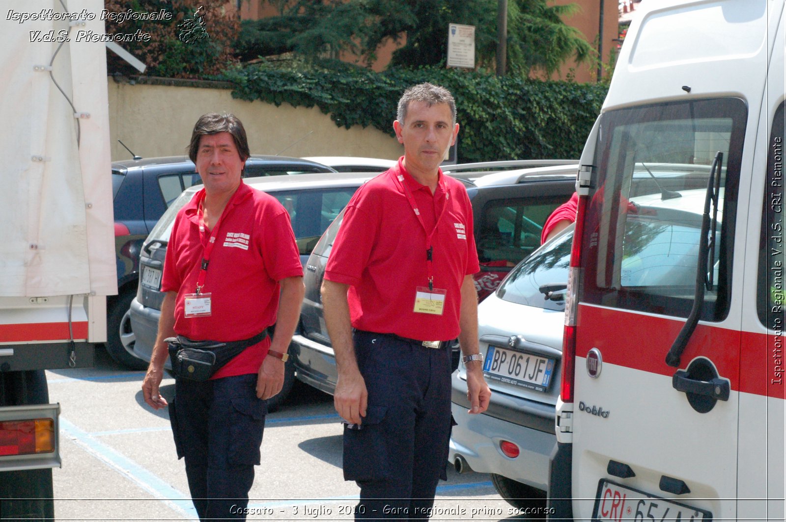 Cossato - 3 luglio 2010 - Gara regionale primo soccorso -  Croce Rossa Italiana - Ispettorato Regionale Volontari del Soccorso Piemonte