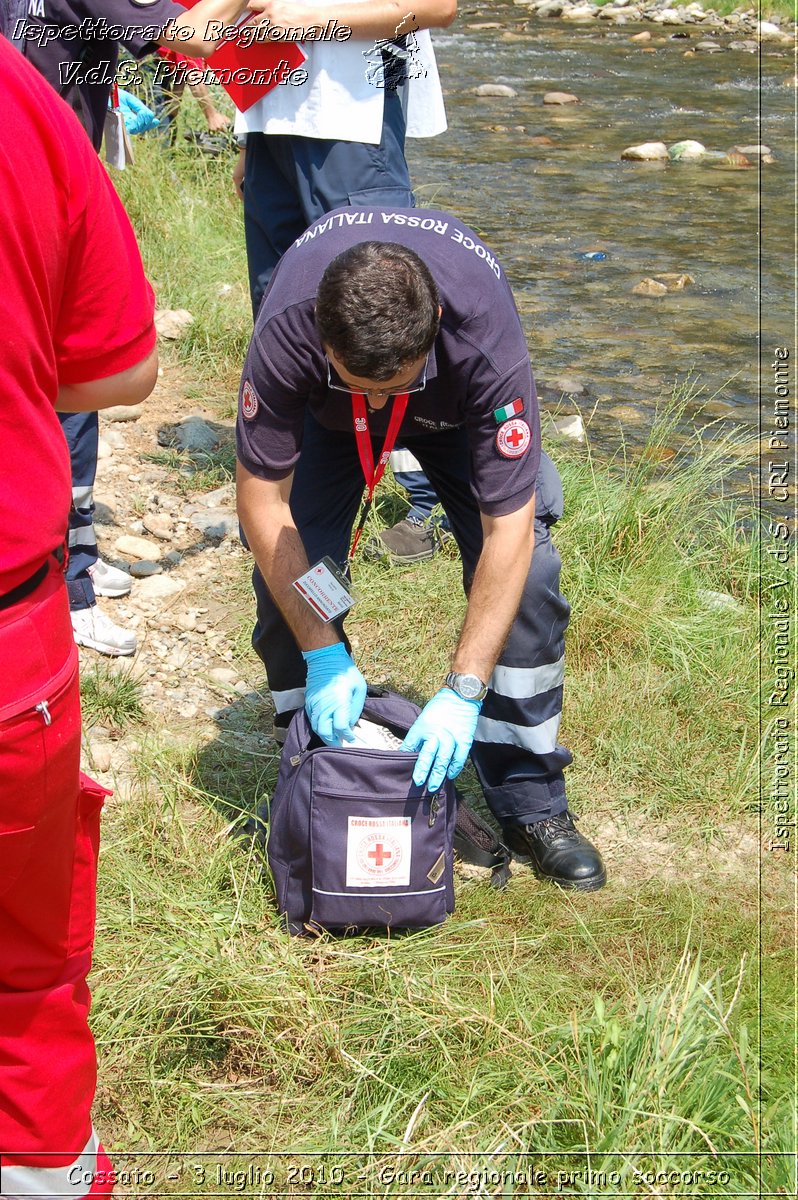 Cossato - 3 luglio 2010 - Gara regionale primo soccorso -  Croce Rossa Italiana - Ispettorato Regionale Volontari del Soccorso Piemonte