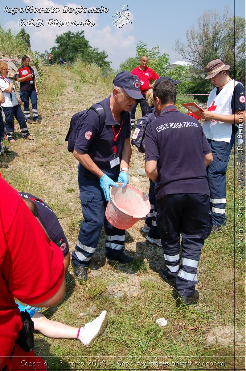 Cossato - 3 luglio 2010 - Gara regionale primo soccorso -  Croce Rossa Italiana - Ispettorato Regionale Volontari del Soccorso Piemonte