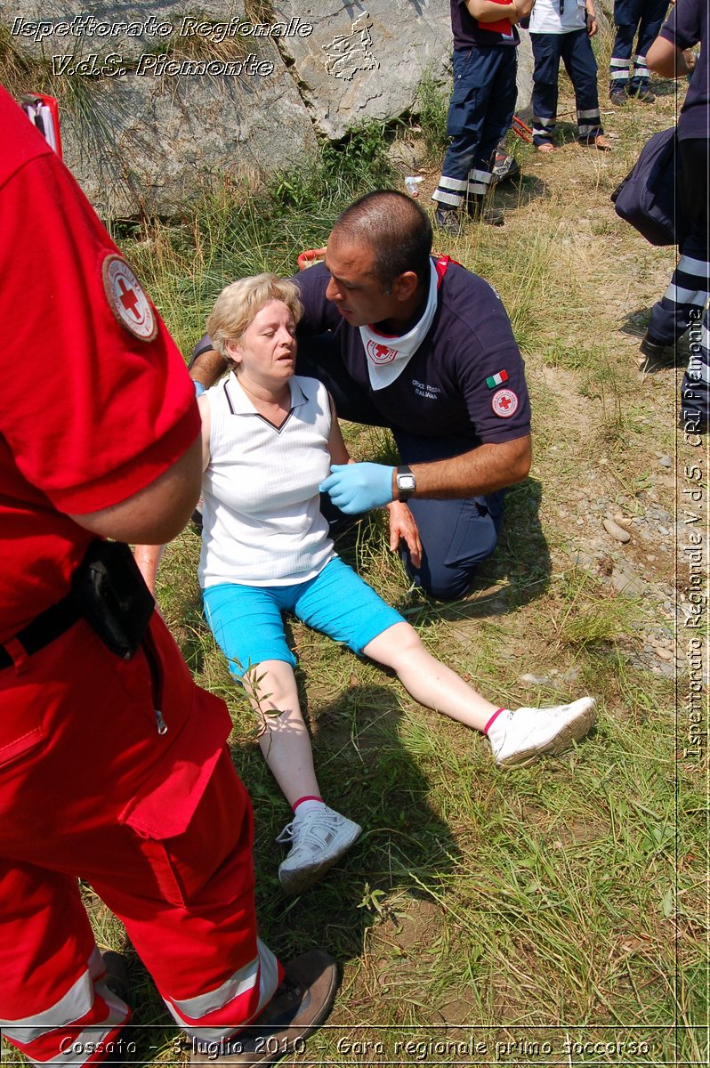 Cossato - 3 luglio 2010 - Gara regionale primo soccorso -  Croce Rossa Italiana - Ispettorato Regionale Volontari del Soccorso Piemonte