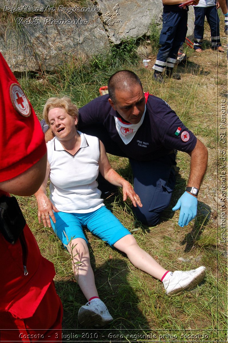 Cossato - 3 luglio 2010 - Gara regionale primo soccorso -  Croce Rossa Italiana - Ispettorato Regionale Volontari del Soccorso Piemonte