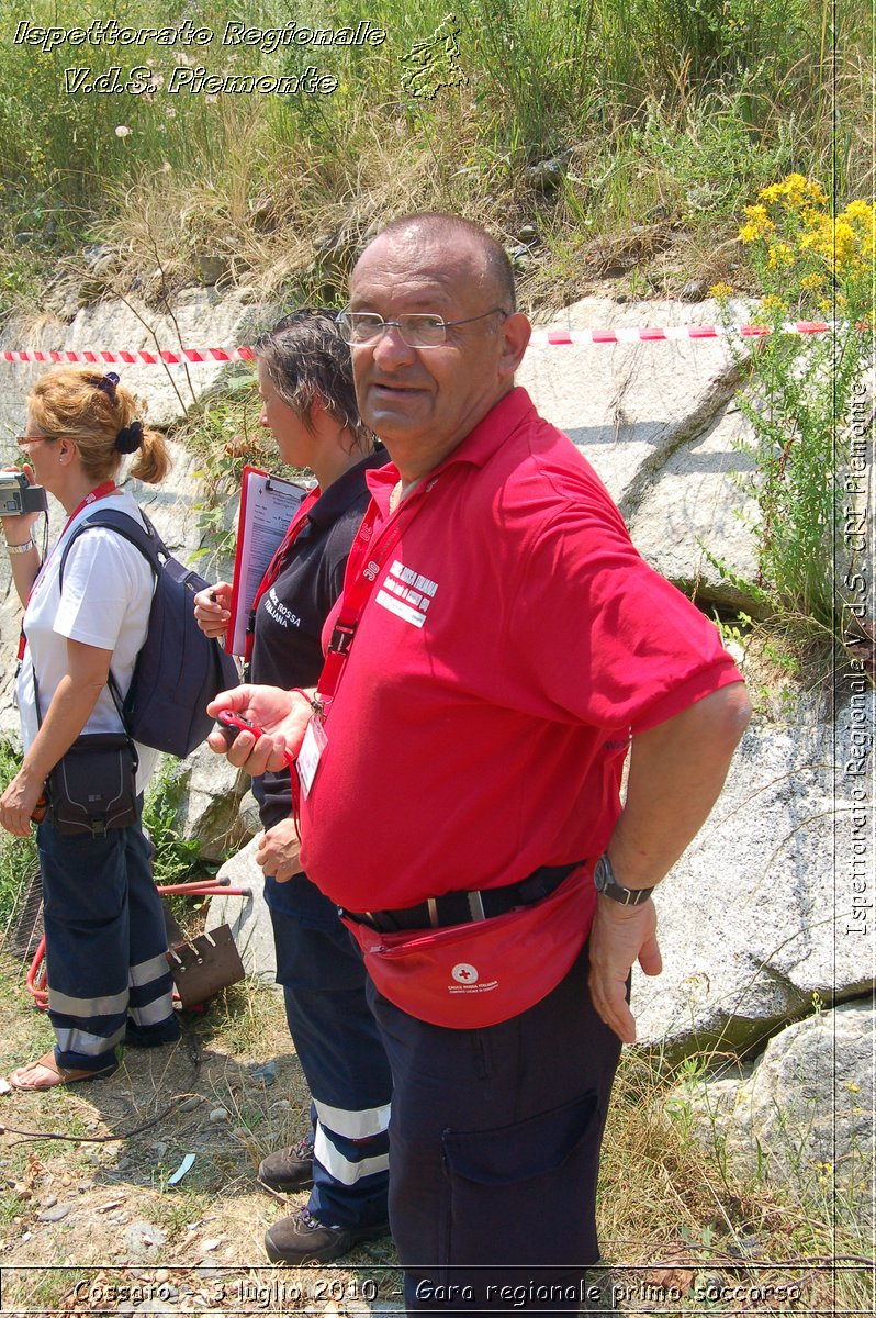 Cossato - 3 luglio 2010 - Gara regionale primo soccorso -  Croce Rossa Italiana - Ispettorato Regionale Volontari del Soccorso Piemonte