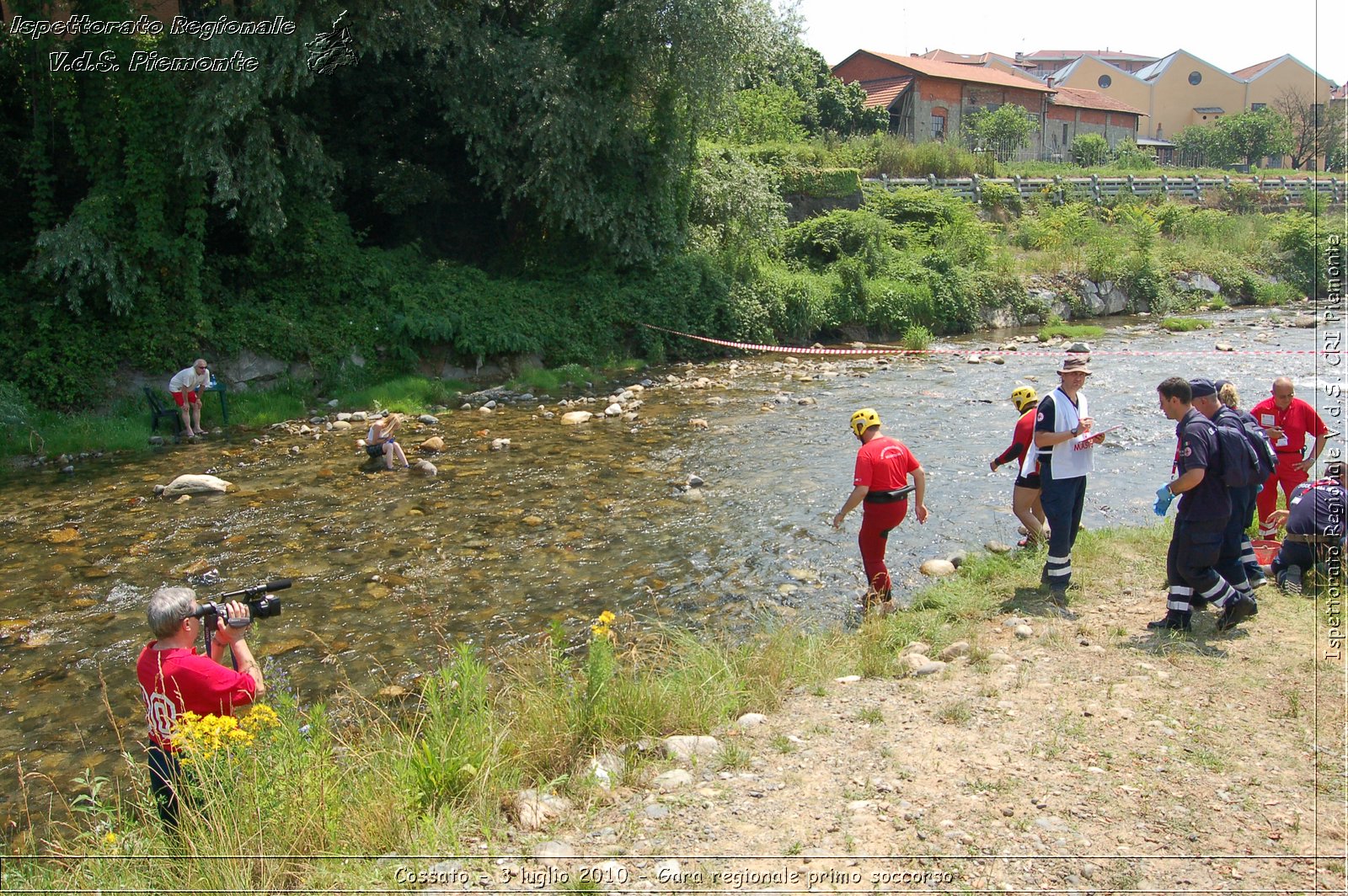 Cossato - 3 luglio 2010 - Gara regionale primo soccorso -  Croce Rossa Italiana - Ispettorato Regionale Volontari del Soccorso Piemonte