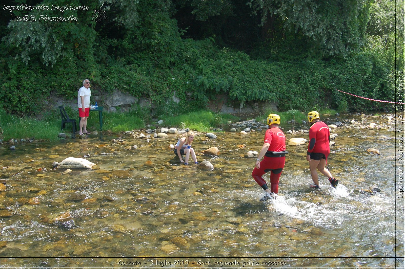 Cossato - 3 luglio 2010 - Gara regionale primo soccorso -  Croce Rossa Italiana - Ispettorato Regionale Volontari del Soccorso Piemonte