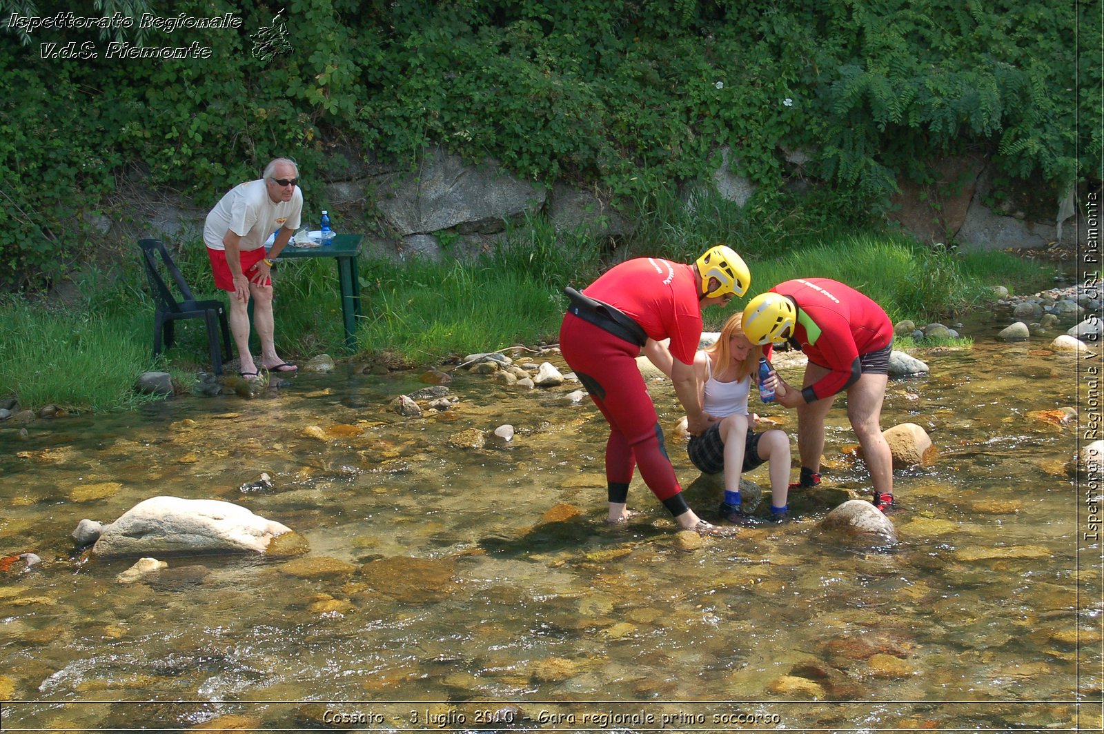 Cossato - 3 luglio 2010 - Gara regionale primo soccorso -  Croce Rossa Italiana - Ispettorato Regionale Volontari del Soccorso Piemonte