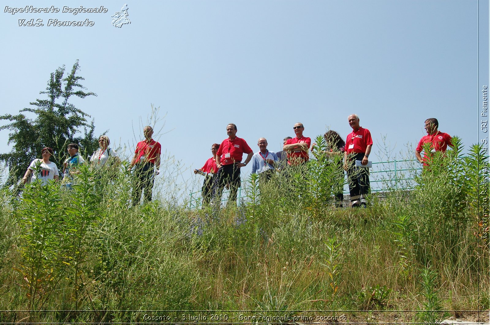 Cossato - 3 luglio 2010 - Gara regionale primo soccorso -  Croce Rossa Italiana - Ispettorato Regionale Volontari del Soccorso Piemonte