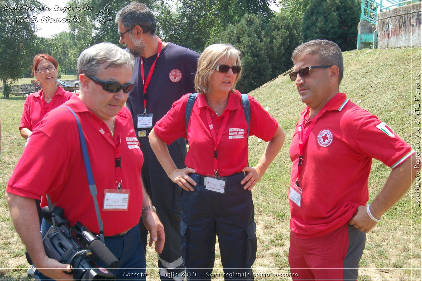 Cossato - 3 luglio 2010 - Gara regionale primo soccorso -  Croce Rossa Italiana - Ispettorato Regionale Volontari del Soccorso Piemonte