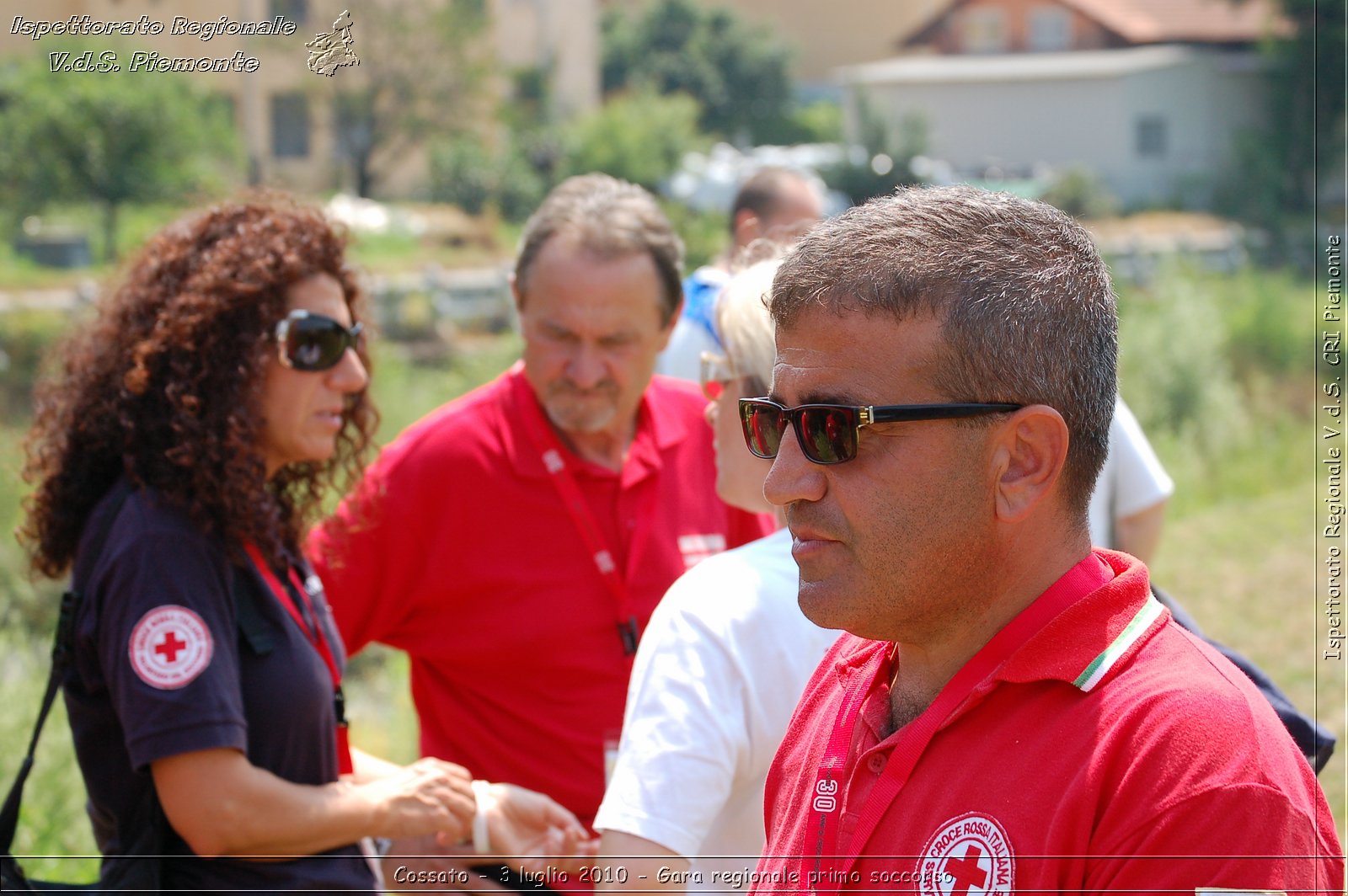 Cossato - 3 luglio 2010 - Gara regionale primo soccorso -  Croce Rossa Italiana - Ispettorato Regionale Volontari del Soccorso Piemonte