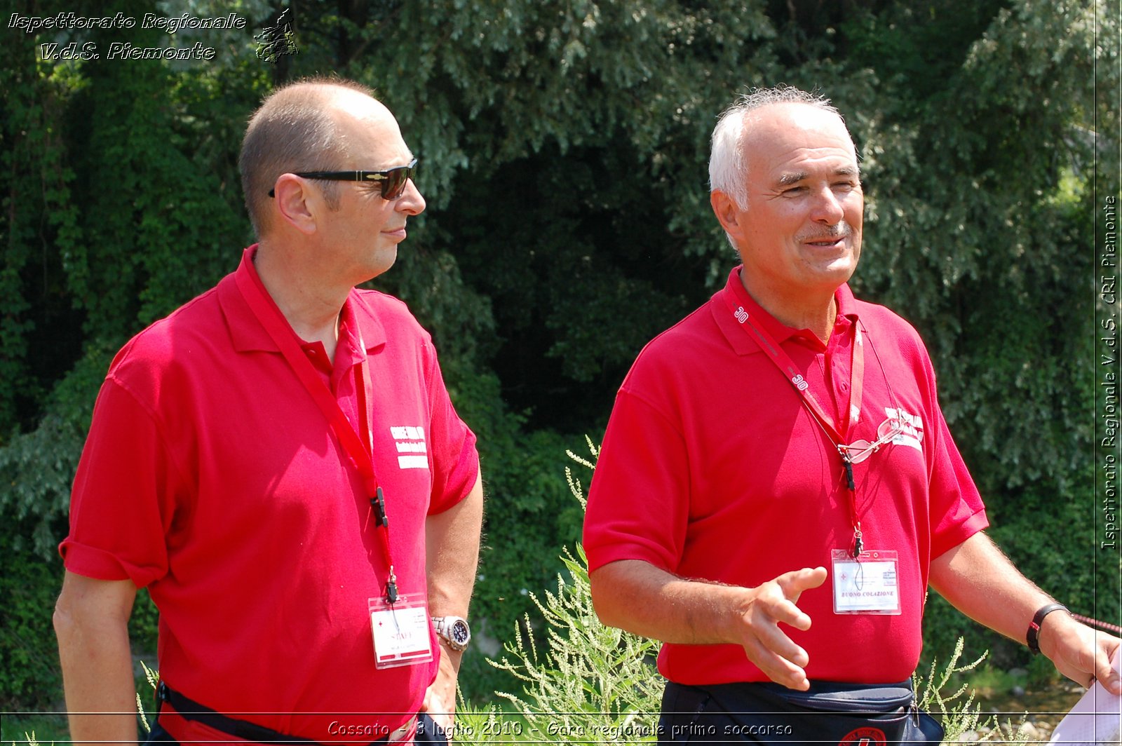 Cossato - 3 luglio 2010 - Gara regionale primo soccorso -  Croce Rossa Italiana - Ispettorato Regionale Volontari del Soccorso Piemonte