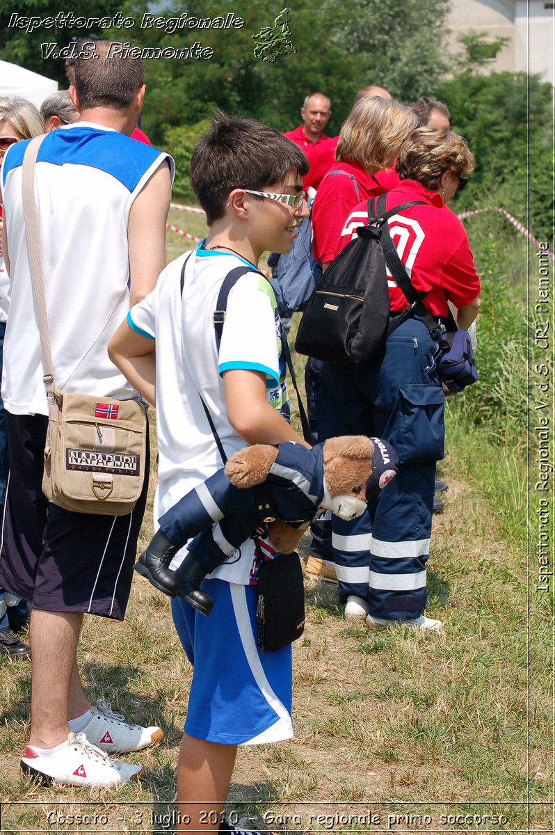 Cossato - 3 luglio 2010 - Gara regionale primo soccorso -  Croce Rossa Italiana - Ispettorato Regionale Volontari del Soccorso Piemonte