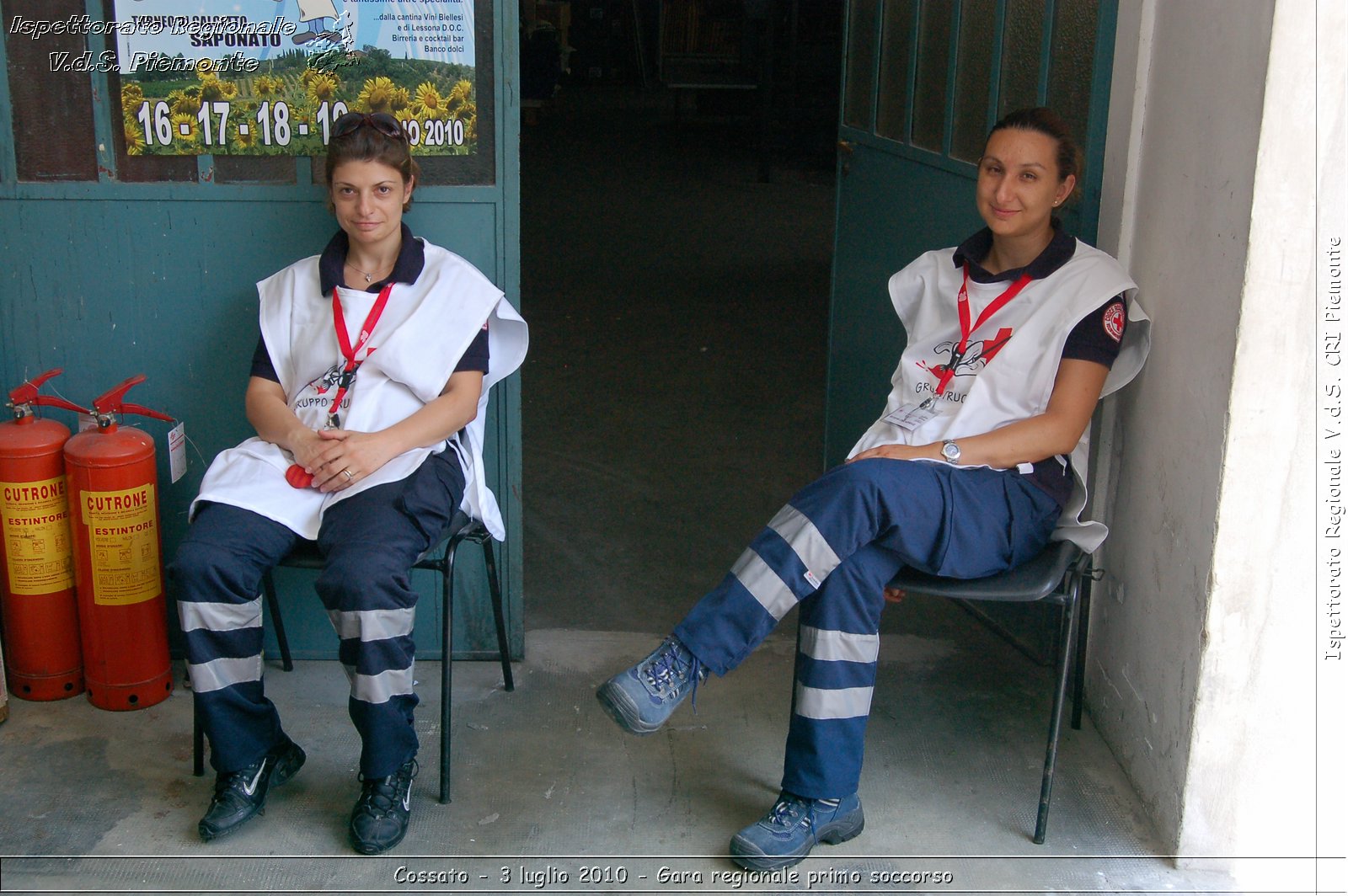 Cossato - 3 luglio 2010 - Gara regionale primo soccorso -  Croce Rossa Italiana - Ispettorato Regionale Volontari del Soccorso Piemonte