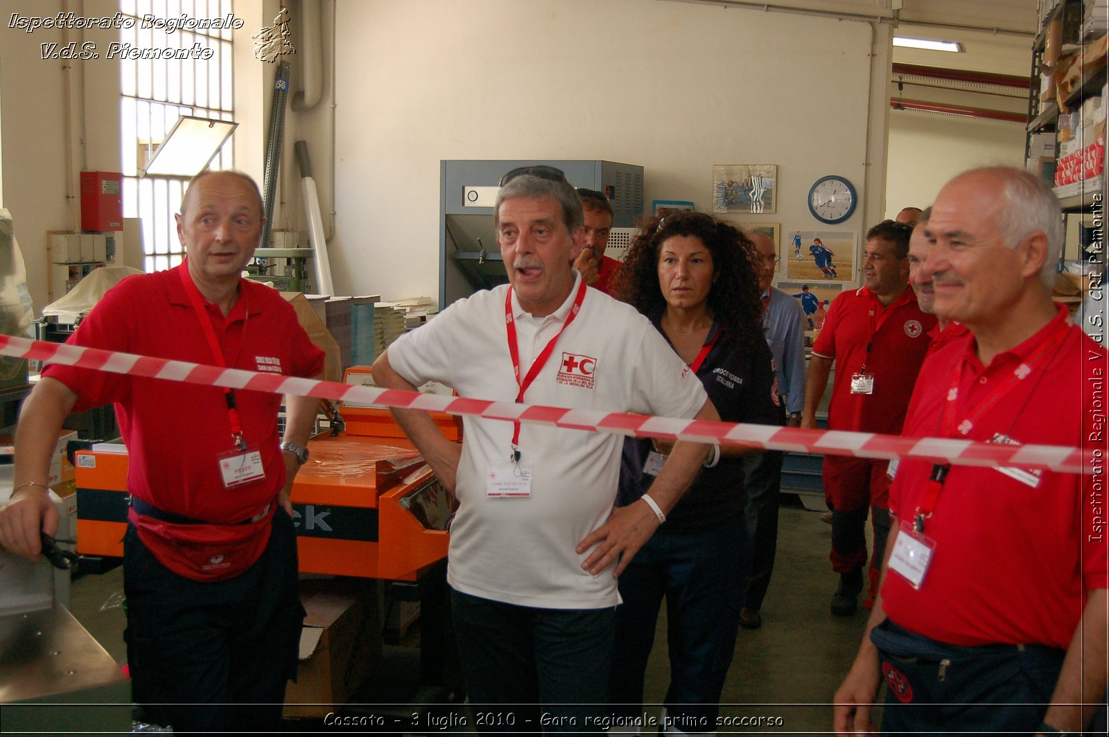 Cossato - 3 luglio 2010 - Gara regionale primo soccorso -  Croce Rossa Italiana - Ispettorato Regionale Volontari del Soccorso Piemonte