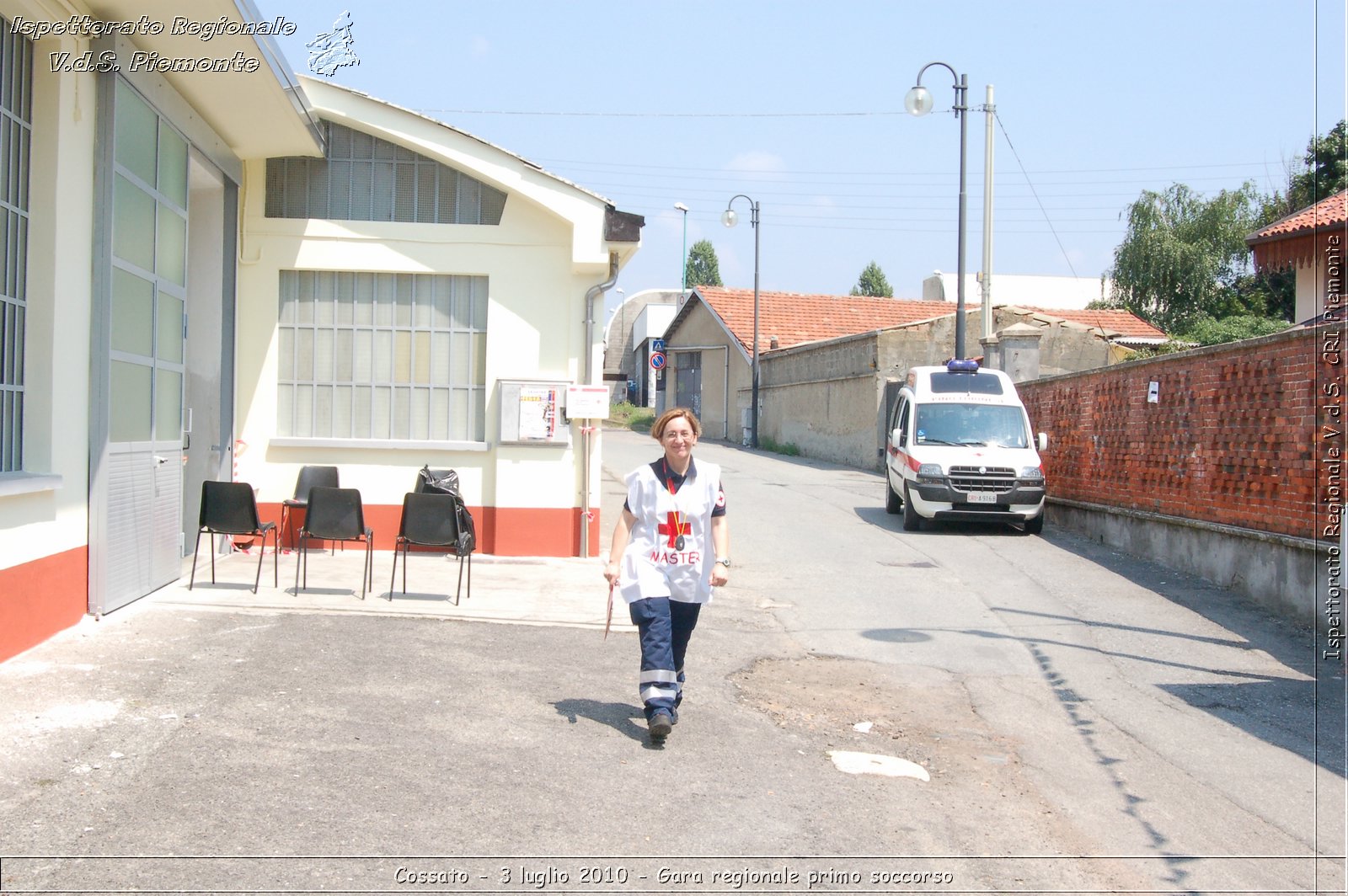 Cossato - 3 luglio 2010 - Gara regionale primo soccorso -  Croce Rossa Italiana - Ispettorato Regionale Volontari del Soccorso Piemonte