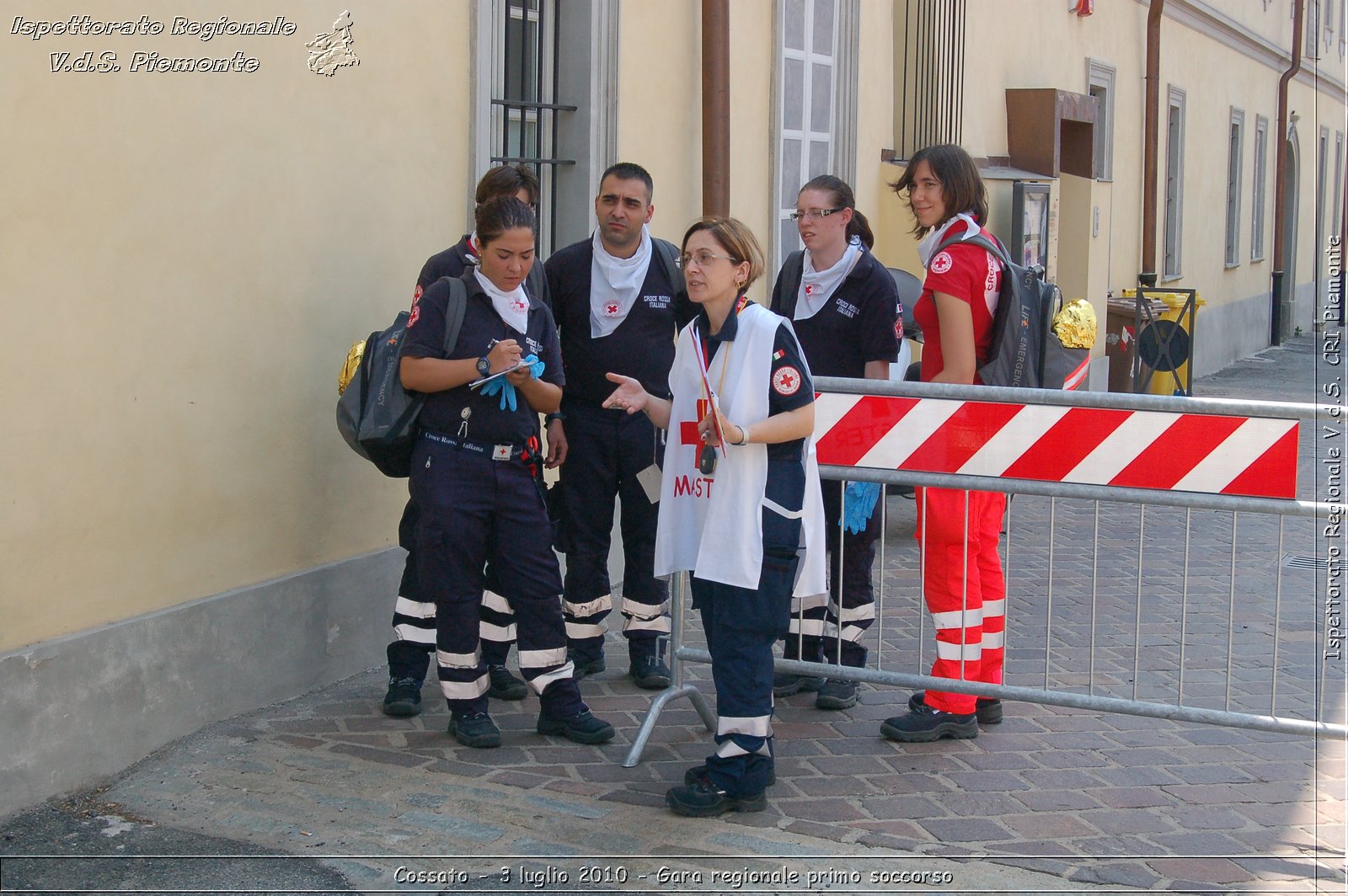 Cossato - 3 luglio 2010 - Gara regionale primo soccorso -  Croce Rossa Italiana - Ispettorato Regionale Volontari del Soccorso Piemonte