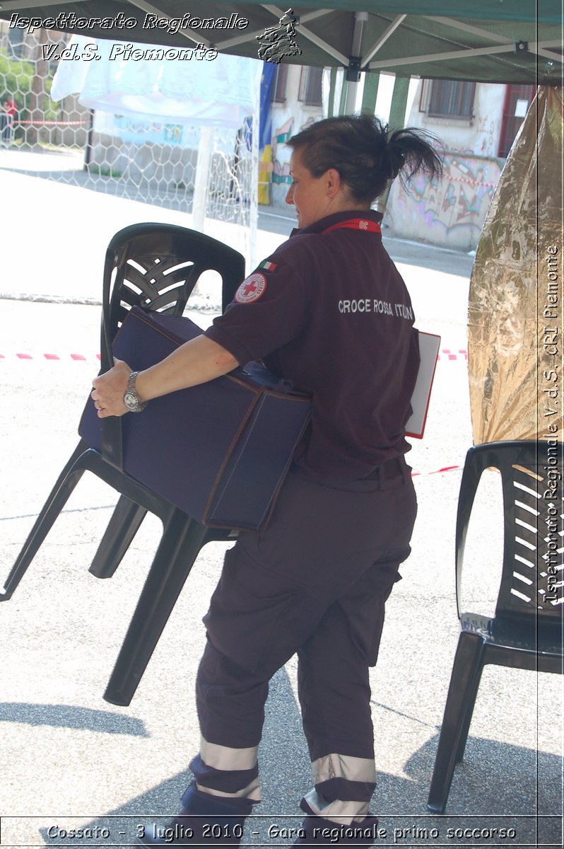 Cossato - 3 luglio 2010 - Gara regionale primo soccorso -  Croce Rossa Italiana - Ispettorato Regionale Volontari del Soccorso Piemonte