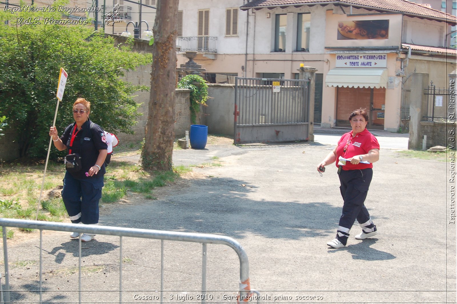 Cossato - 3 luglio 2010 - Gara regionale primo soccorso -  Croce Rossa Italiana - Ispettorato Regionale Volontari del Soccorso Piemonte