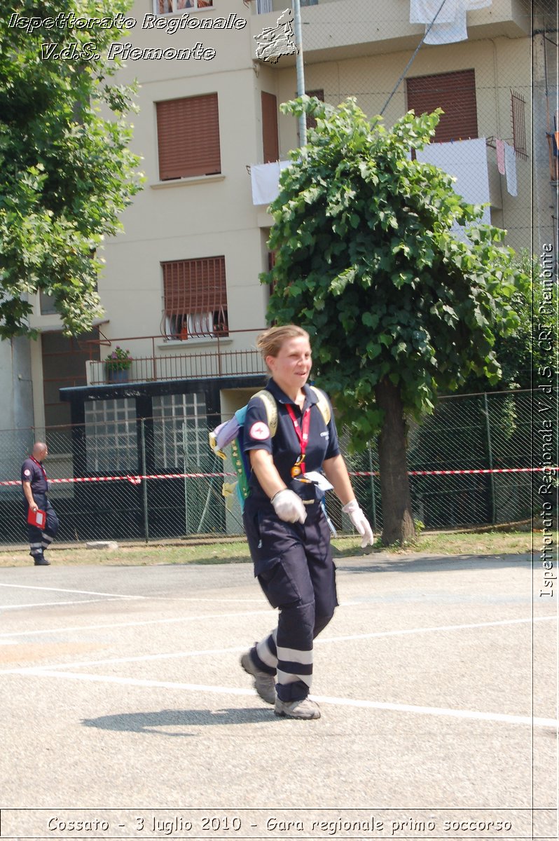 Cossato - 3 luglio 2010 - Gara regionale primo soccorso -  Croce Rossa Italiana - Ispettorato Regionale Volontari del Soccorso Piemonte