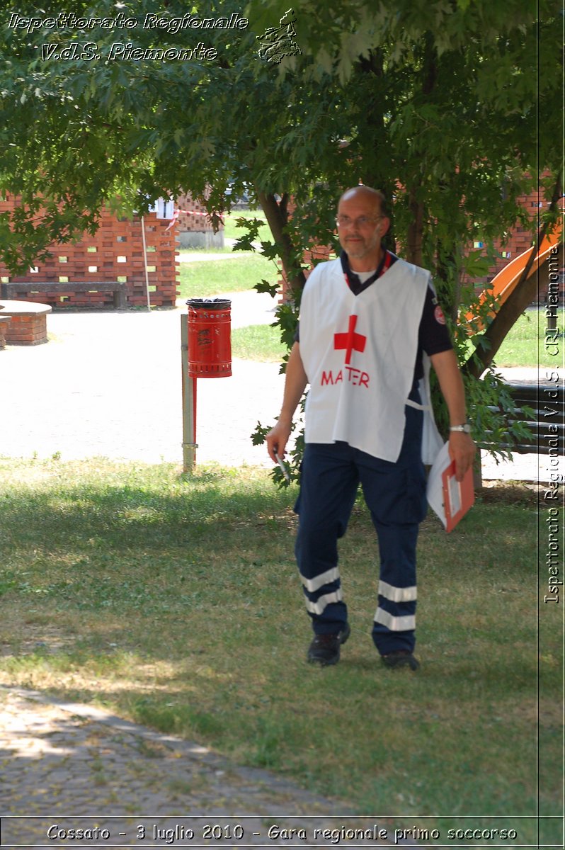 Cossato - 3 luglio 2010 - Gara regionale primo soccorso -  Croce Rossa Italiana - Ispettorato Regionale Volontari del Soccorso Piemonte