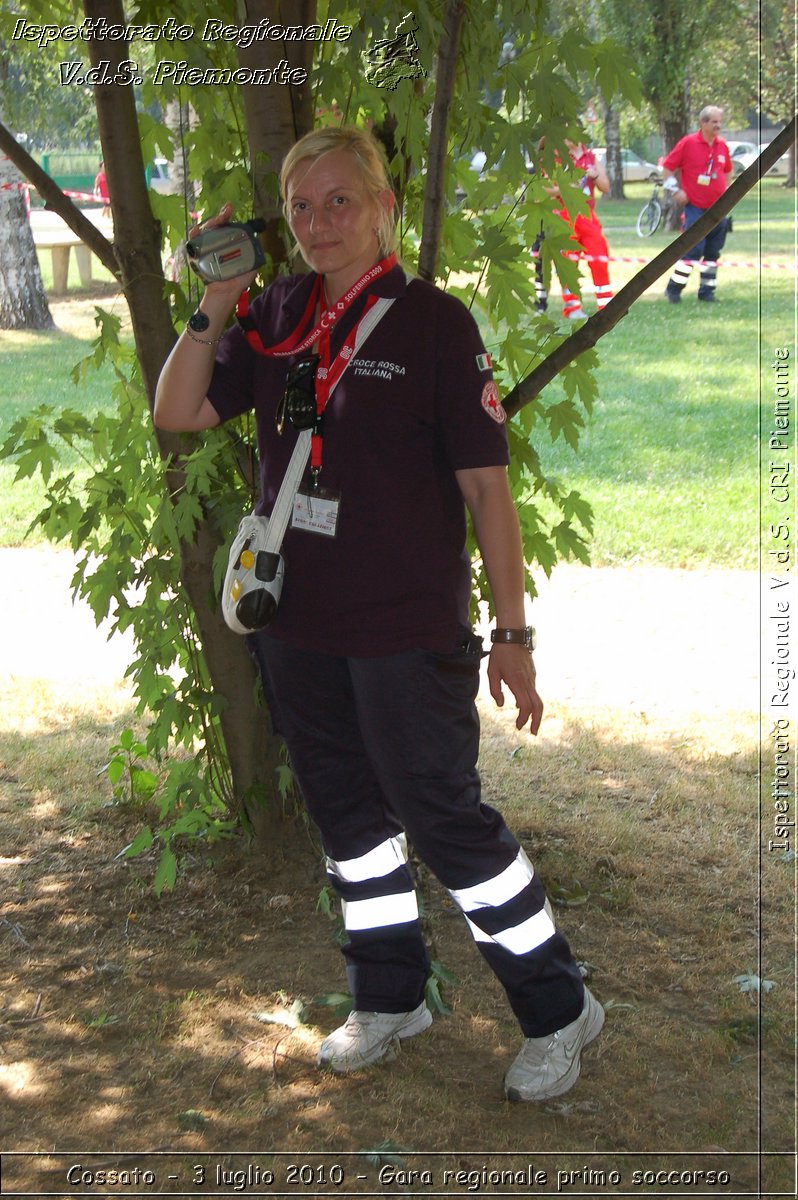 Cossato - 3 luglio 2010 - Gara regionale primo soccorso -  Croce Rossa Italiana - Ispettorato Regionale Volontari del Soccorso Piemonte