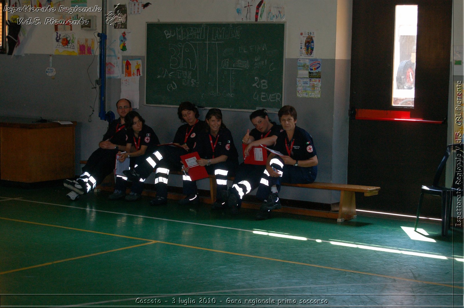 Cossato - 3 luglio 2010 - Gara regionale primo soccorso -  Croce Rossa Italiana - Ispettorato Regionale Volontari del Soccorso Piemonte