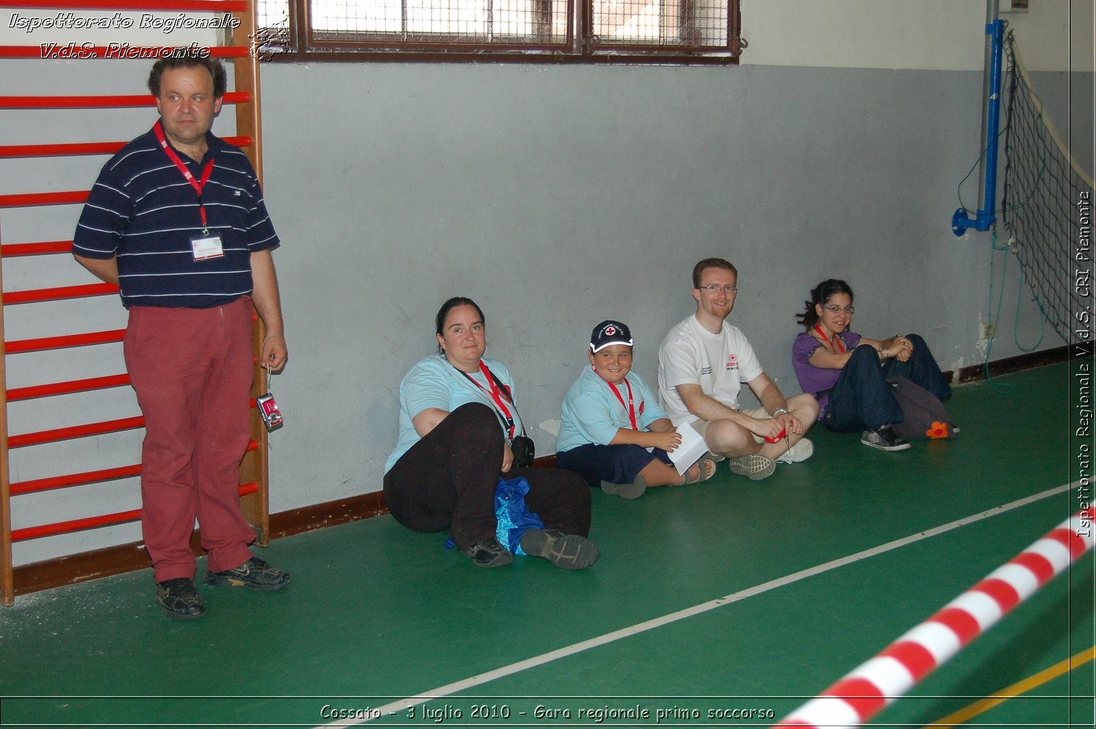 Cossato - 3 luglio 2010 - Gara regionale primo soccorso -  Croce Rossa Italiana - Ispettorato Regionale Volontari del Soccorso Piemonte