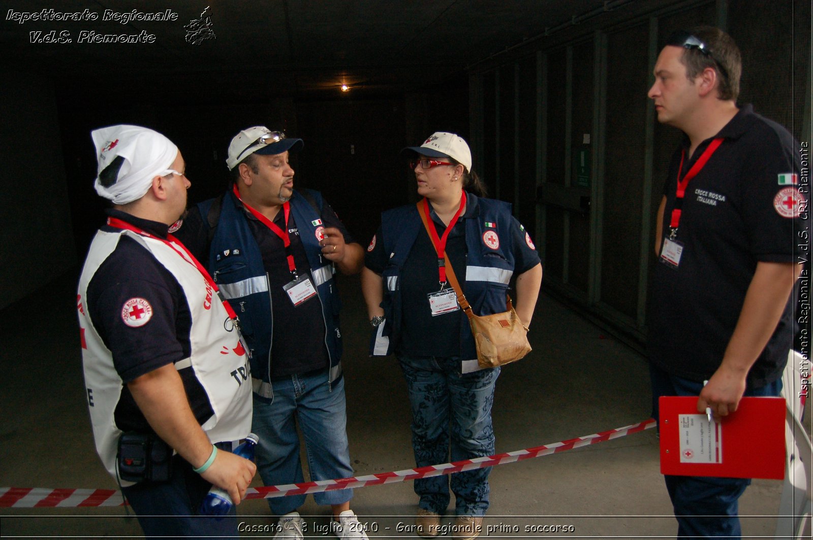 Cossato - 3 luglio 2010 - Gara regionale primo soccorso -  Croce Rossa Italiana - Ispettorato Regionale Volontari del Soccorso Piemonte