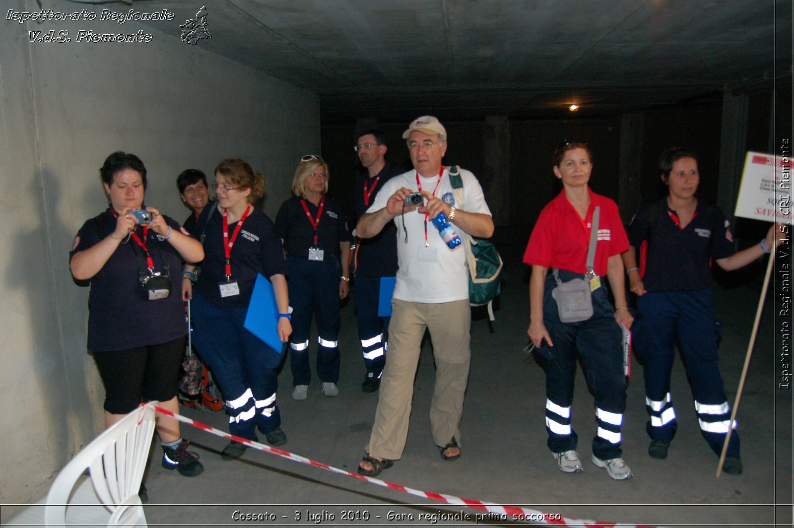 Cossato - 3 luglio 2010 - Gara regionale primo soccorso -  Croce Rossa Italiana - Ispettorato Regionale Volontari del Soccorso Piemonte