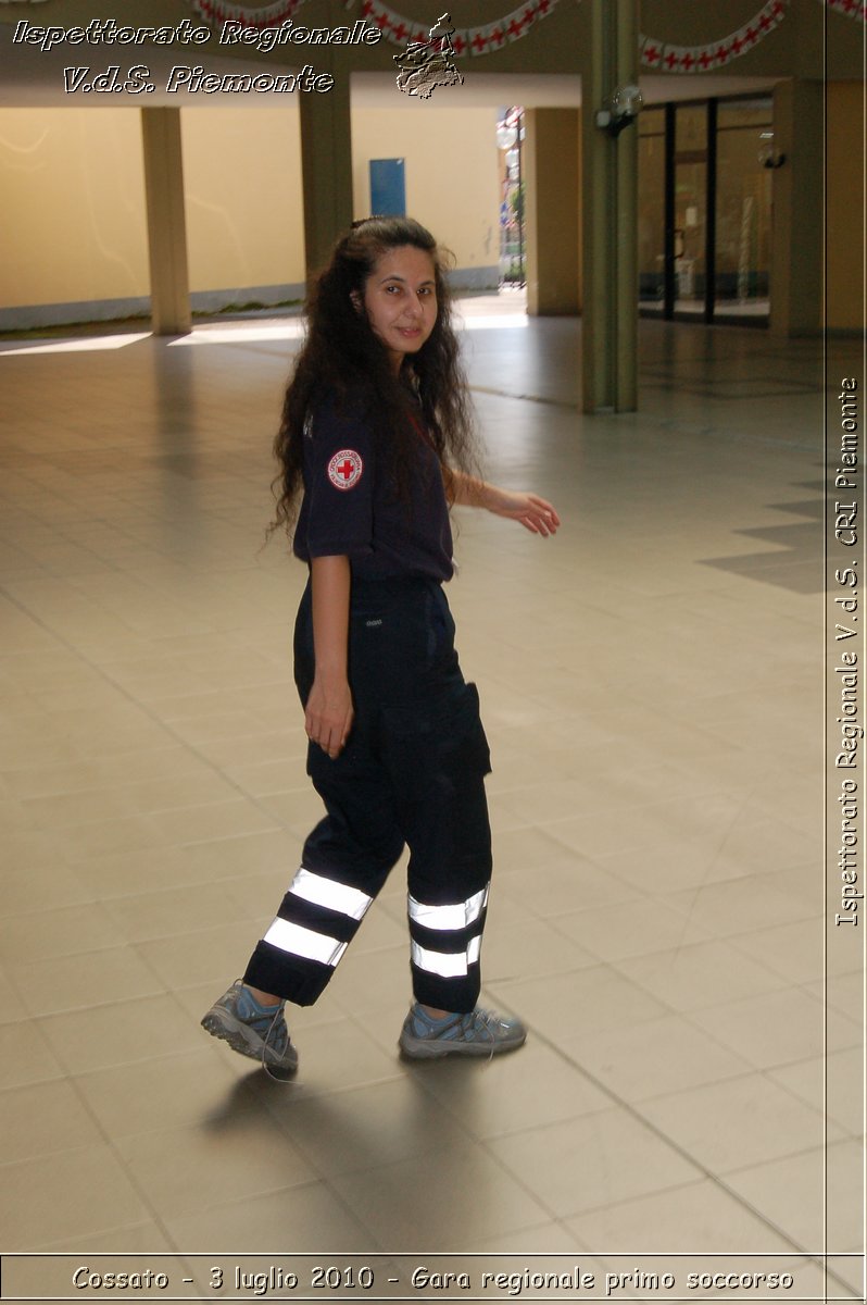 Cossato - 3 luglio 2010 - Gara regionale primo soccorso -  Croce Rossa Italiana - Ispettorato Regionale Volontari del Soccorso Piemonte