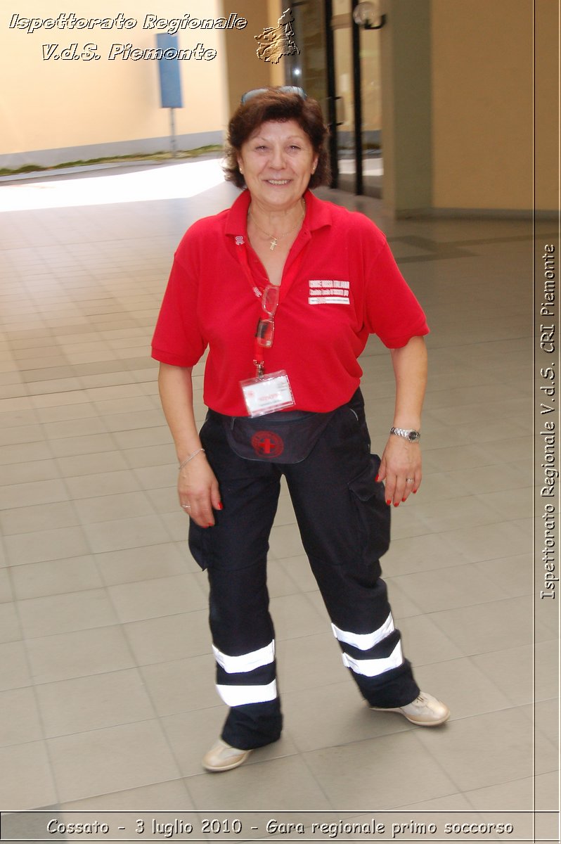 Cossato - 3 luglio 2010 - Gara regionale primo soccorso -  Croce Rossa Italiana - Ispettorato Regionale Volontari del Soccorso Piemonte