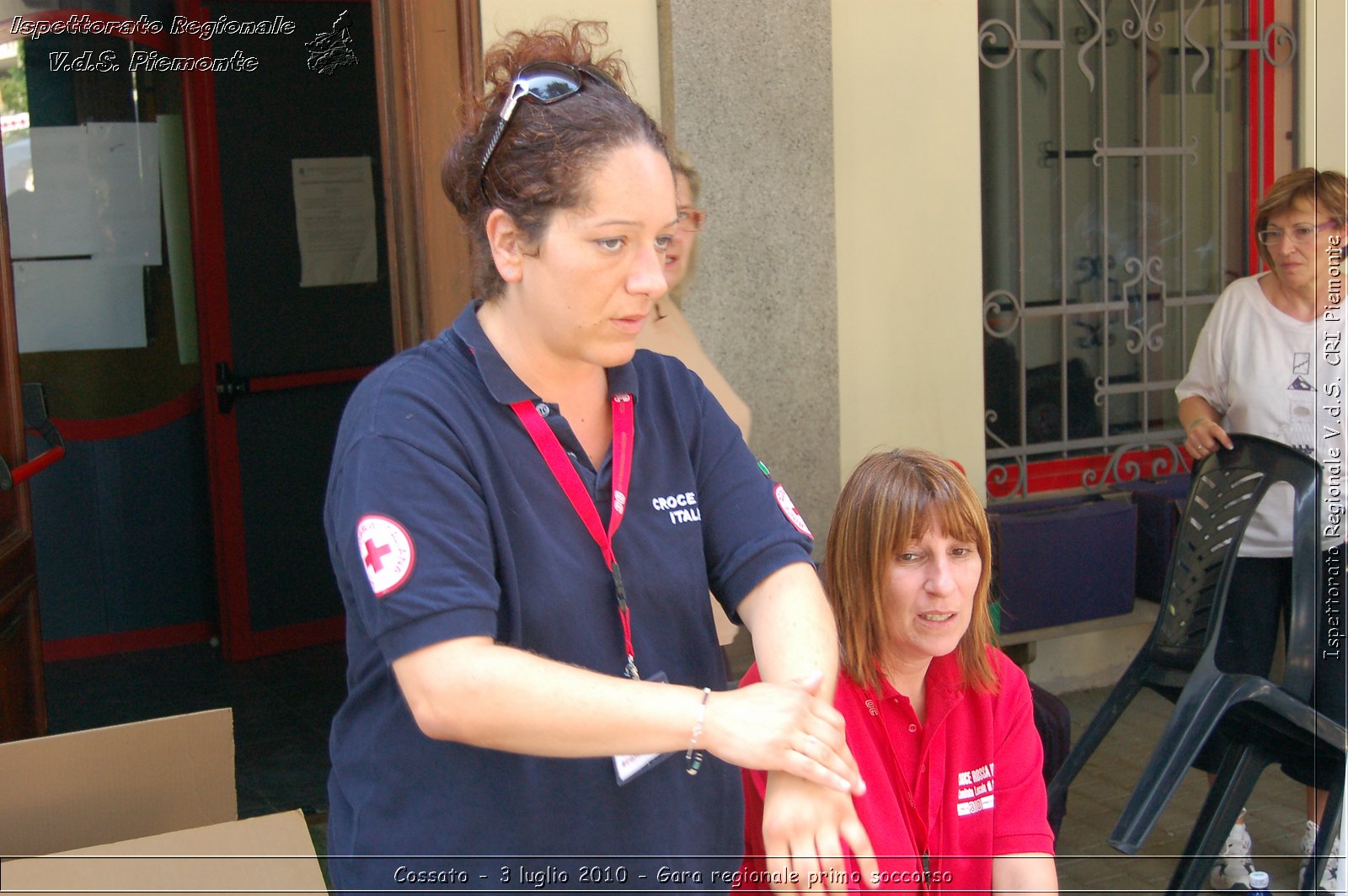 Cossato - 3 luglio 2010 - Gara regionale primo soccorso -  Croce Rossa Italiana - Ispettorato Regionale Volontari del Soccorso Piemonte